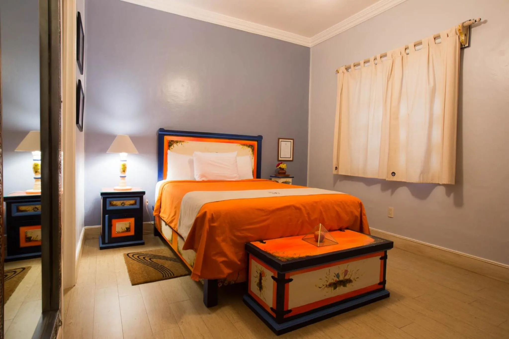 Bed in Hotel Parque México Boutique