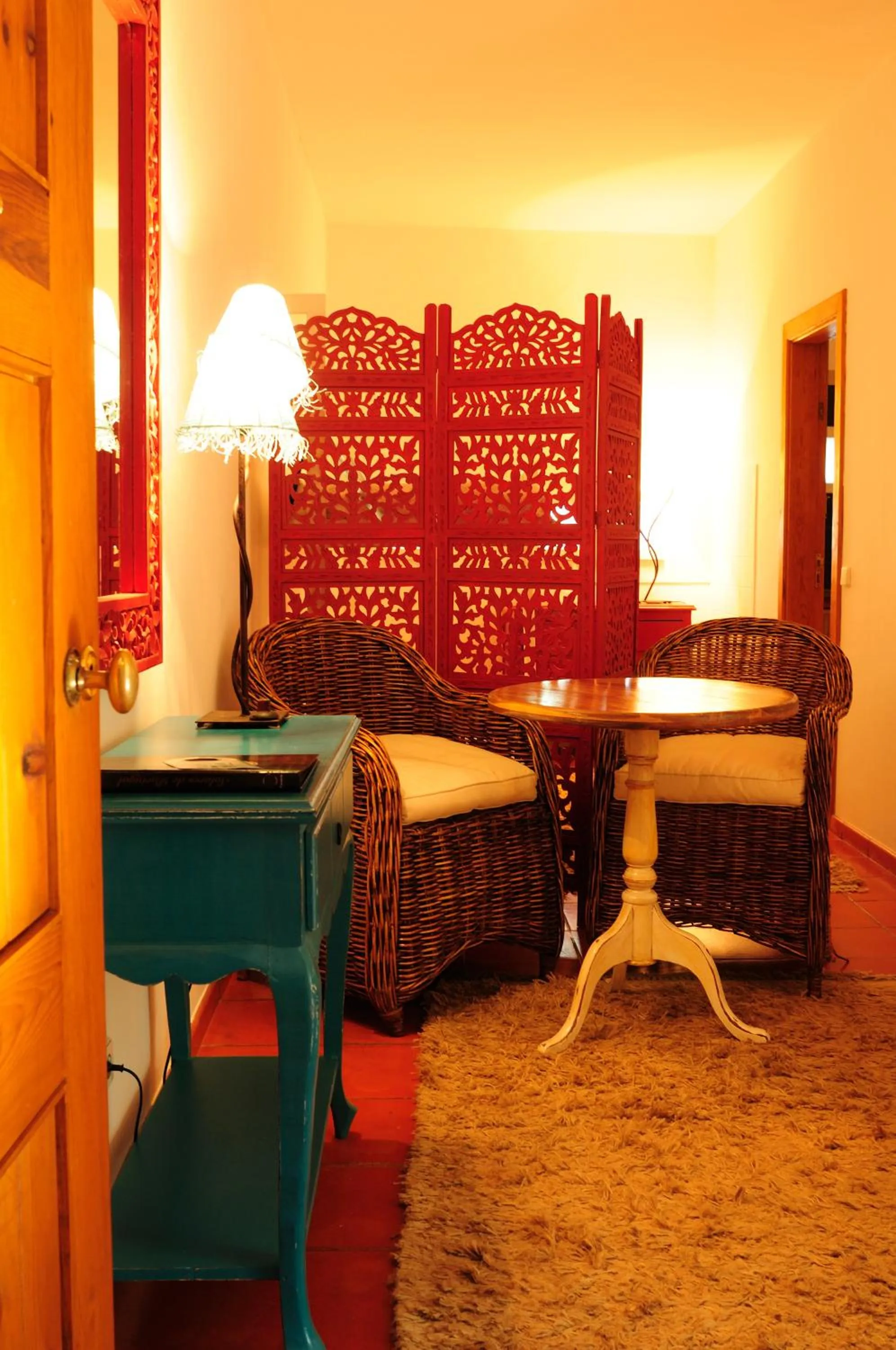 Seating area in Casa Do Foral