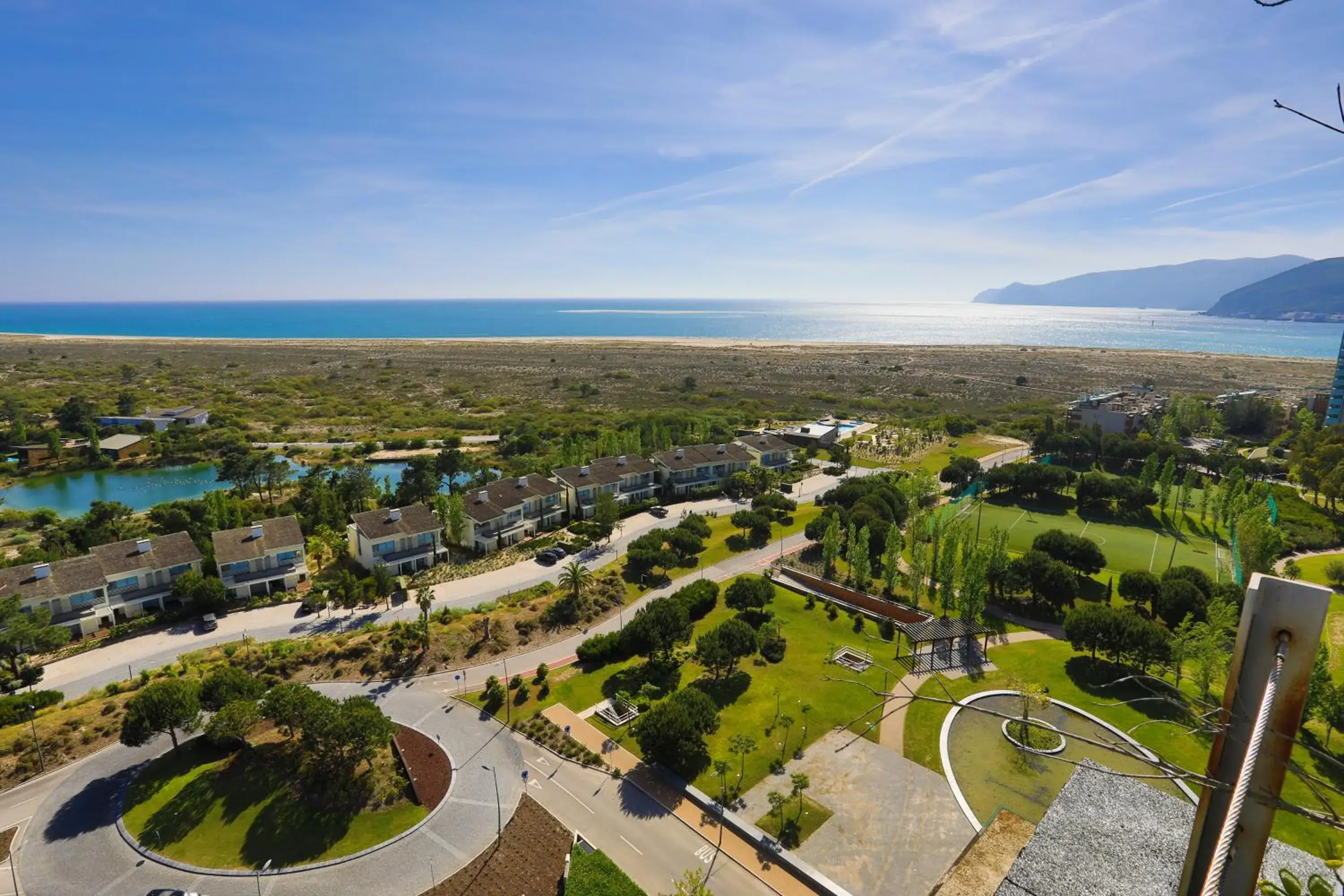 Garden view in The Editory By The Sea Troia Comporta Hotel Garden view in The Editory By The Sea Troia Comporta Hotel