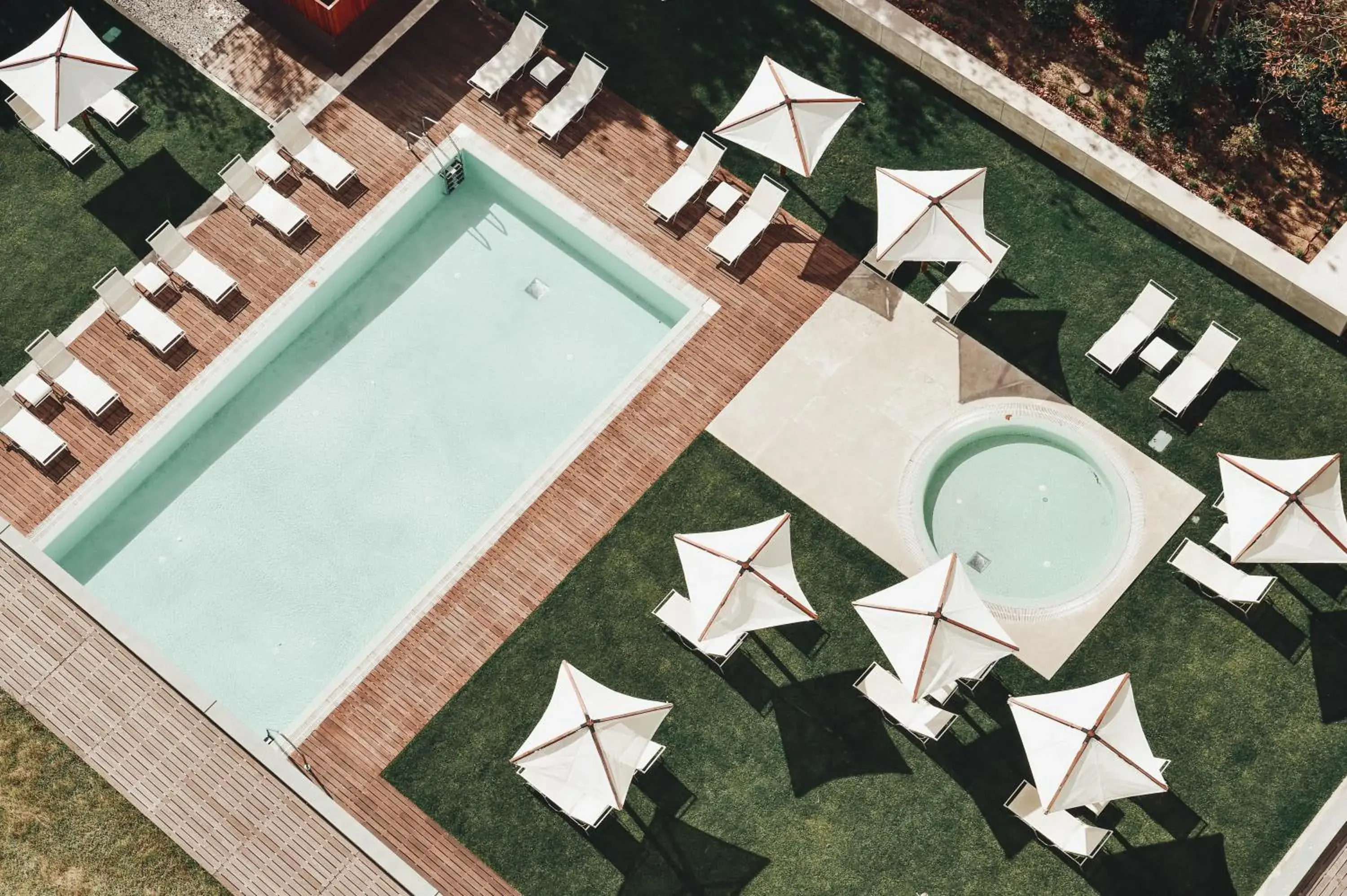 Pool view in The Editory By The Sea Troia Comporta Hotel Pool view in The Editory By The Sea Troia Comporta Hotel
