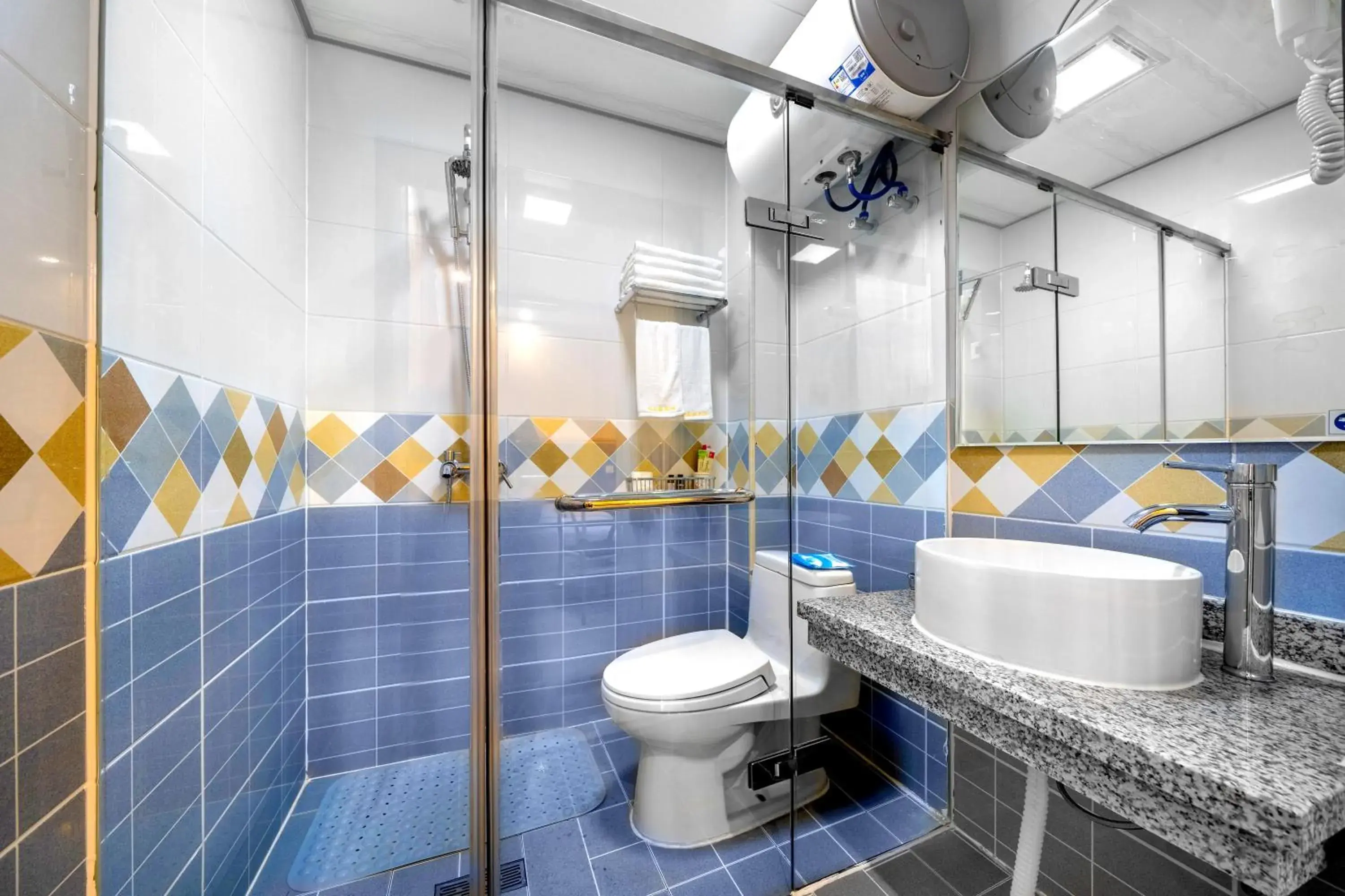 Standard Twin Room in XinQihang Hotel Harbin Taiping Airport Standard Twin Room in XinQihang Hotel Harbin Taiping Airport