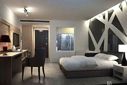 Photo of the whole room, Bed in Travel Light Hotel Photo of the whole room, Bed in Travel Light Hotel