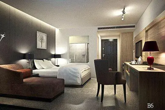 Photo of the whole room, Bed in Travel Light Hotel Photo of the whole room, Bed in Travel Light Hotel