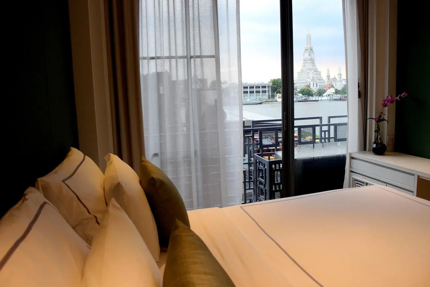 Bedroom, Bed in Riva Arun Bangkok Bedroom, Bed in Riva Arun Bangkok