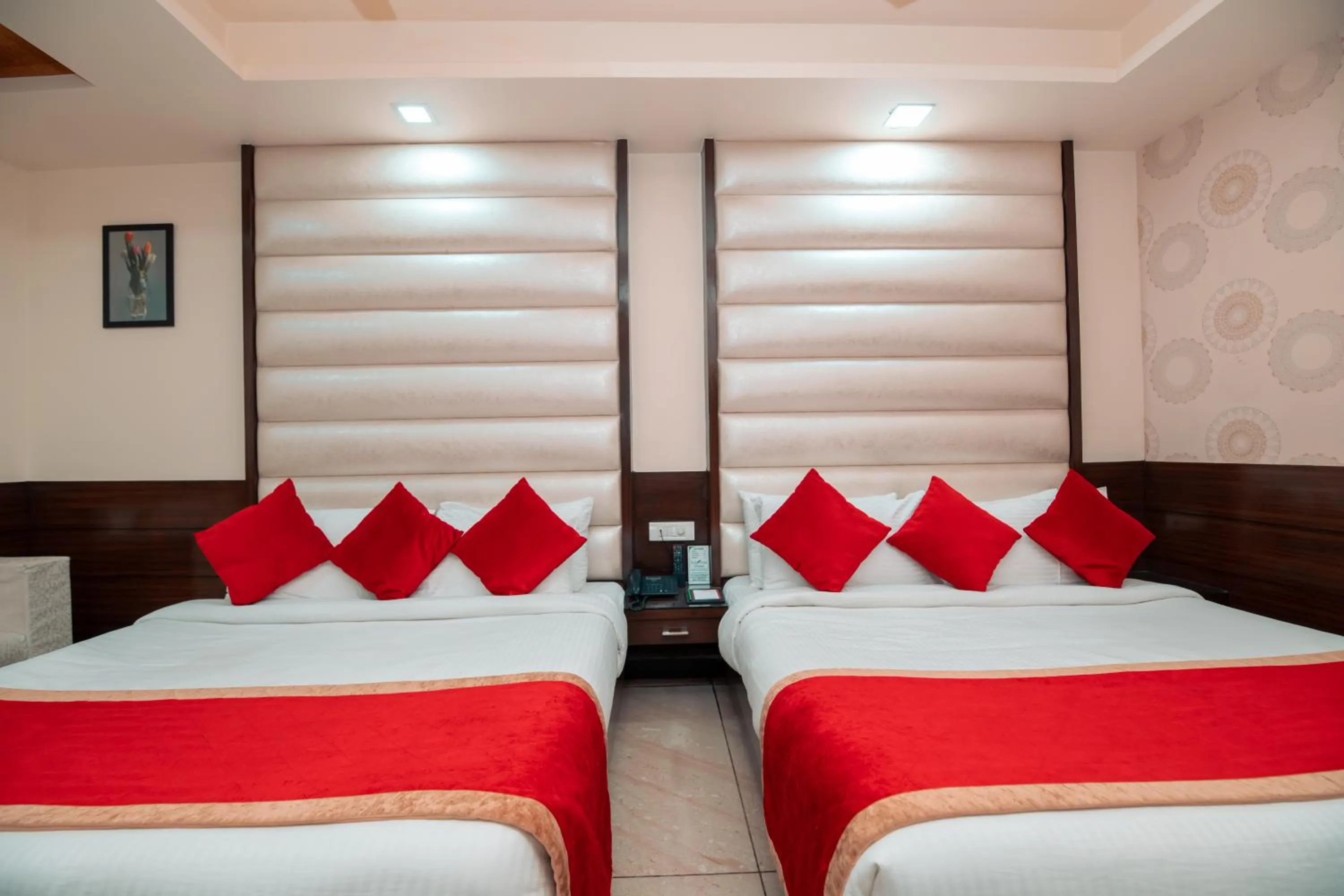 Bed in The Fern Residency Katra