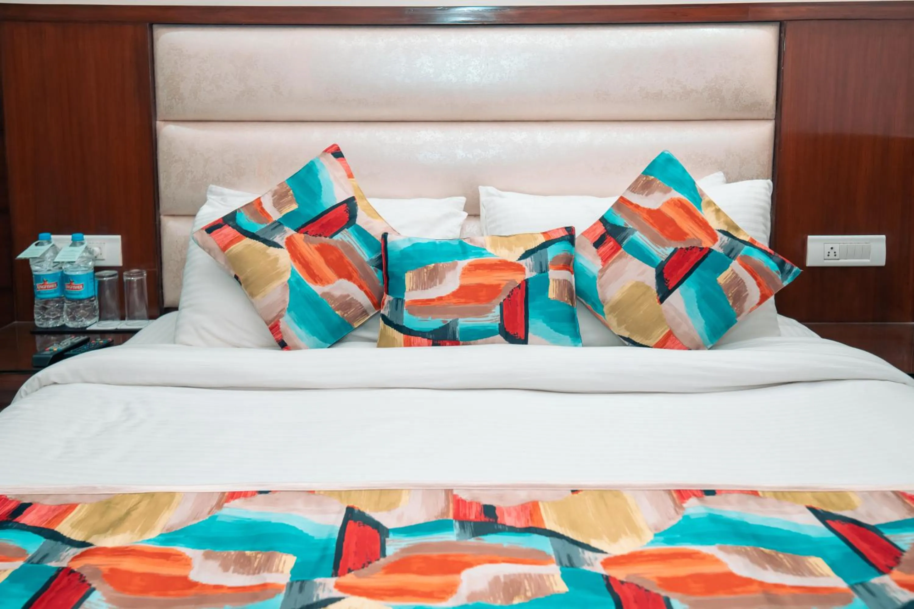 Bedroom, Bed in The Fern Residency Katra