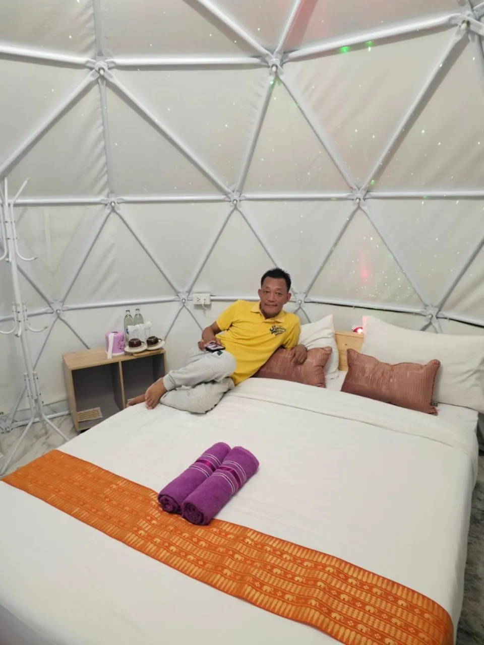 Bed in Everest Resort Samui - SHA Plus