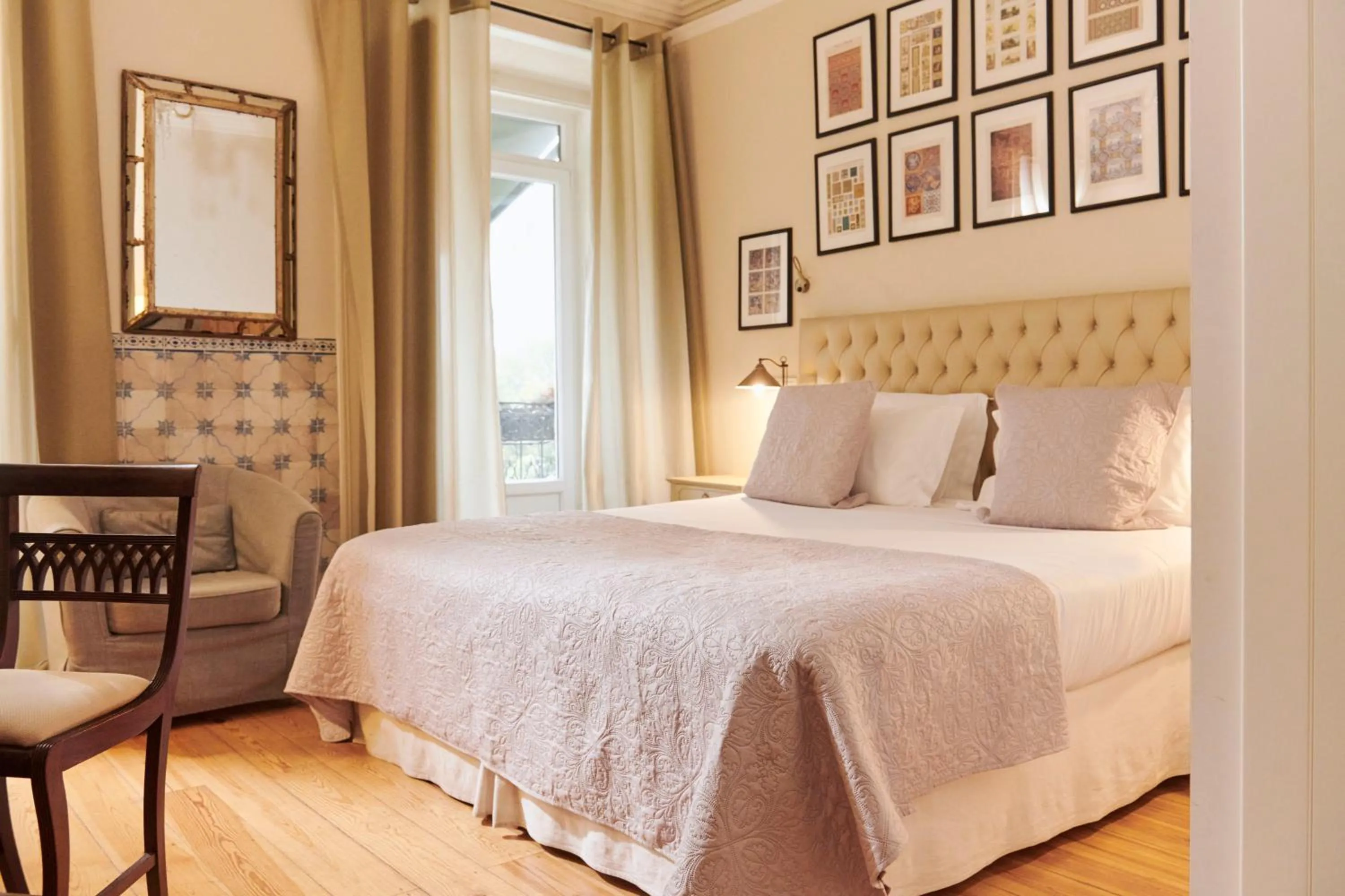 Bedroom, Bed in Hotel Alegria