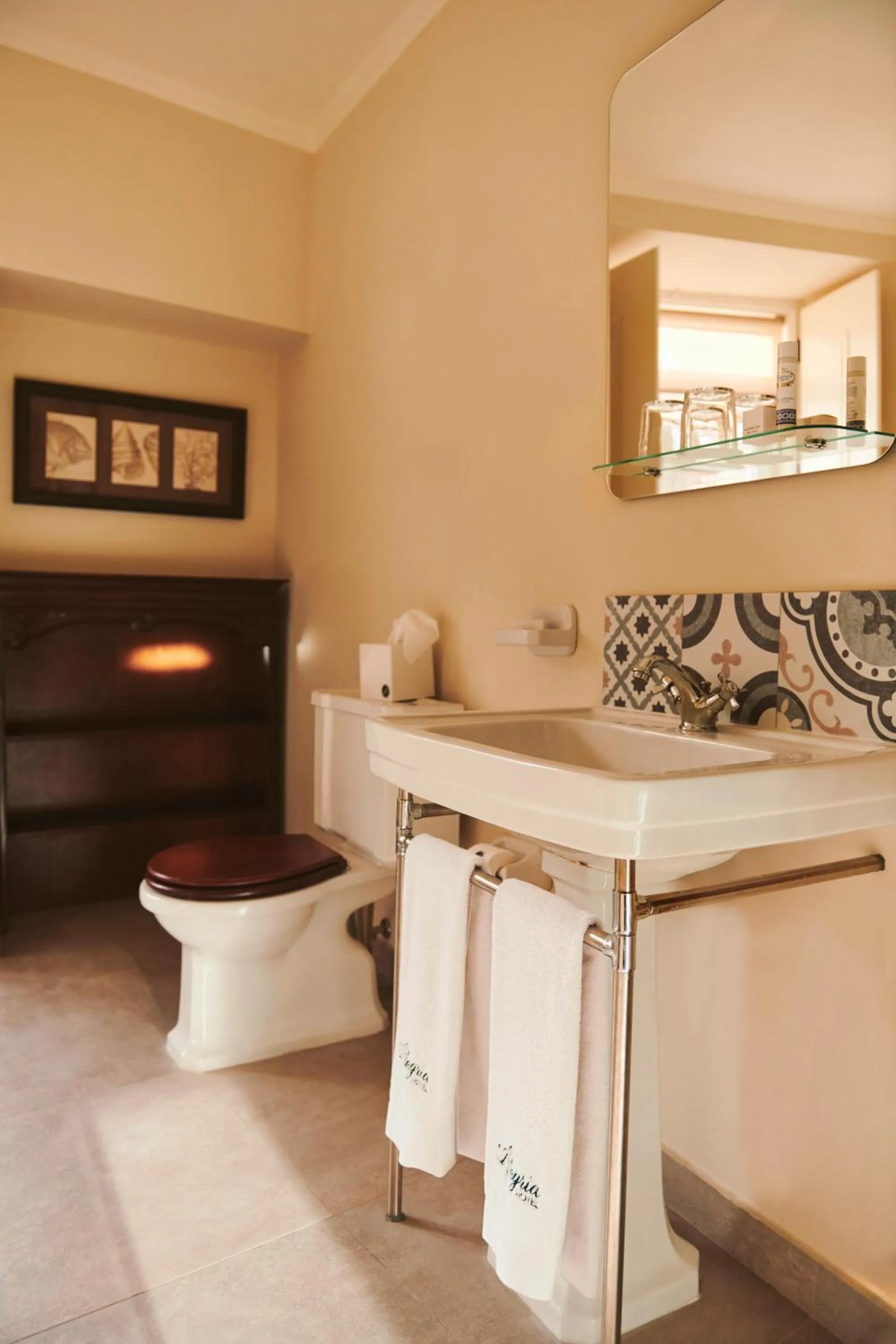 Bathroom in Hotel Alegria