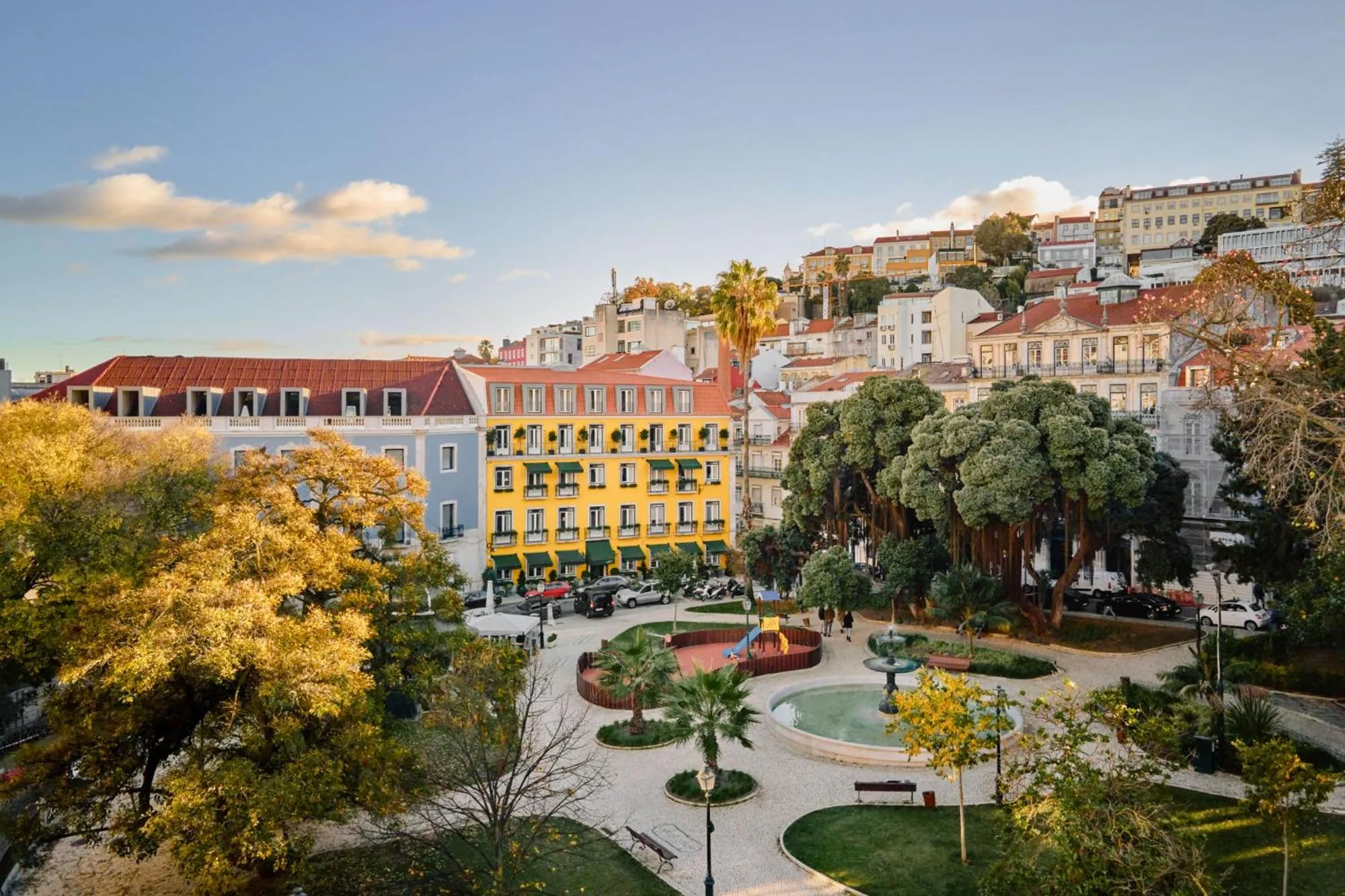 Property building in Hotel Alegria