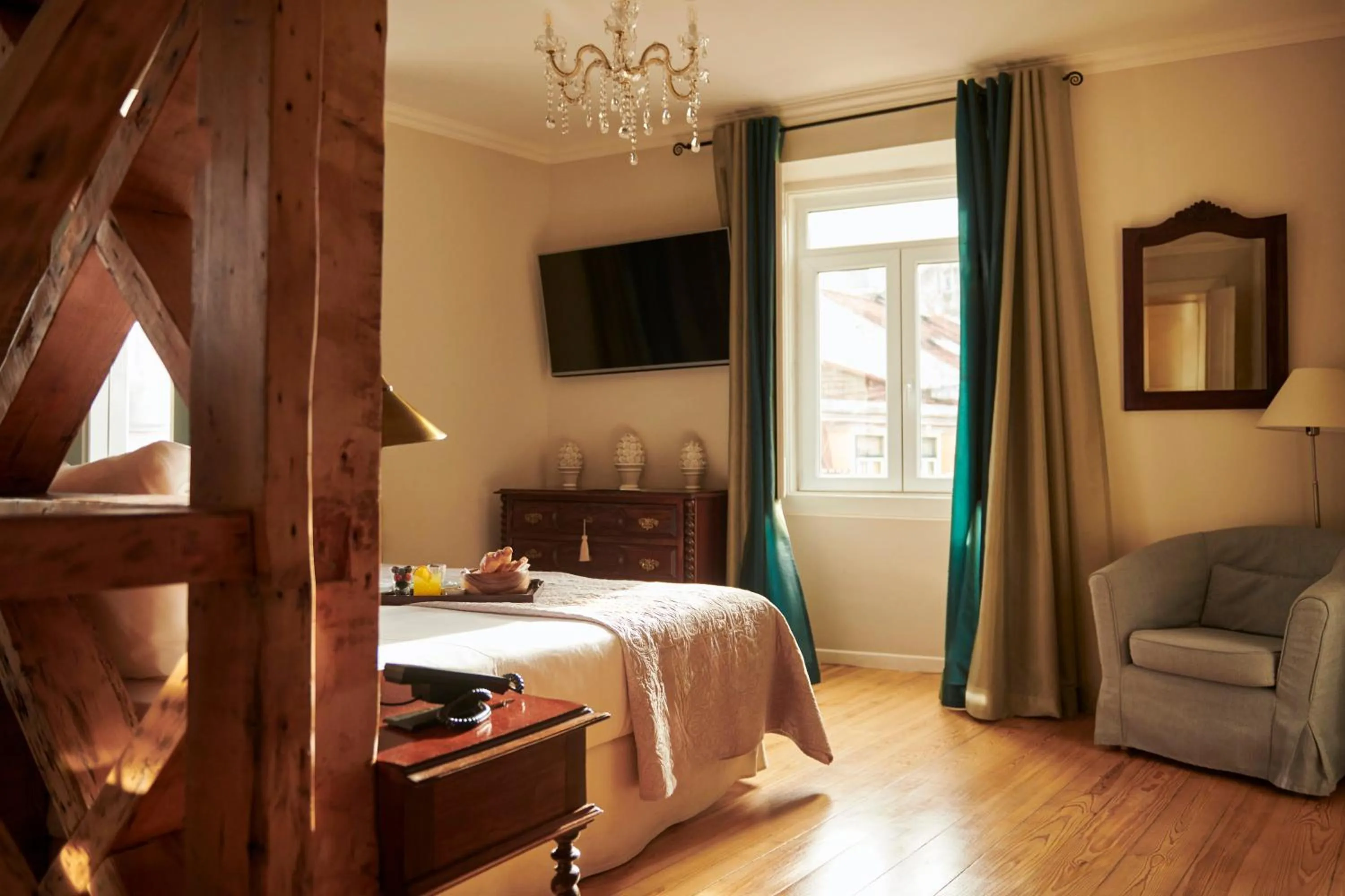 Bedroom, Bed in Hotel Alegria