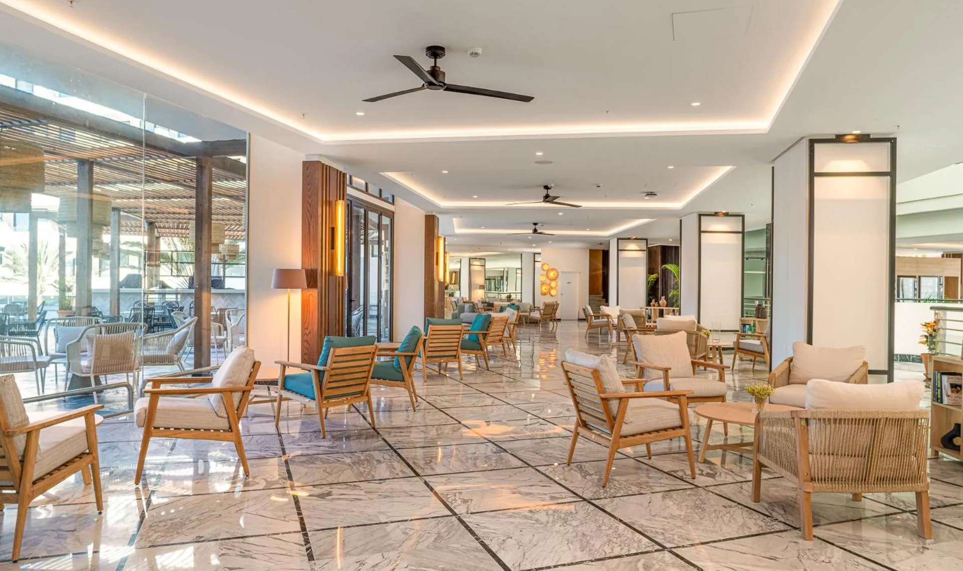 Lobby or reception in Mediterranean Palace