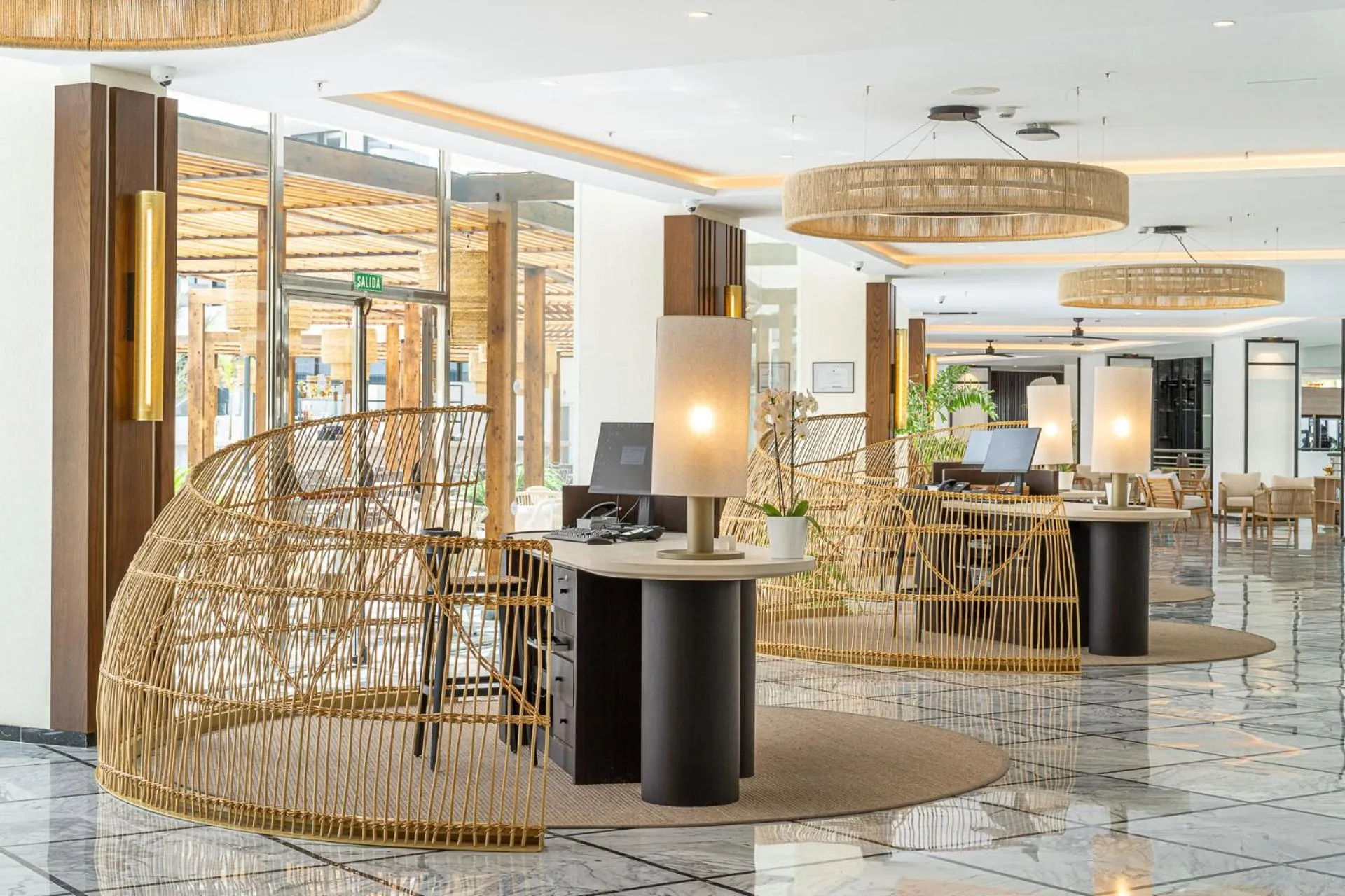 Lobby or reception in Mediterranean Palace