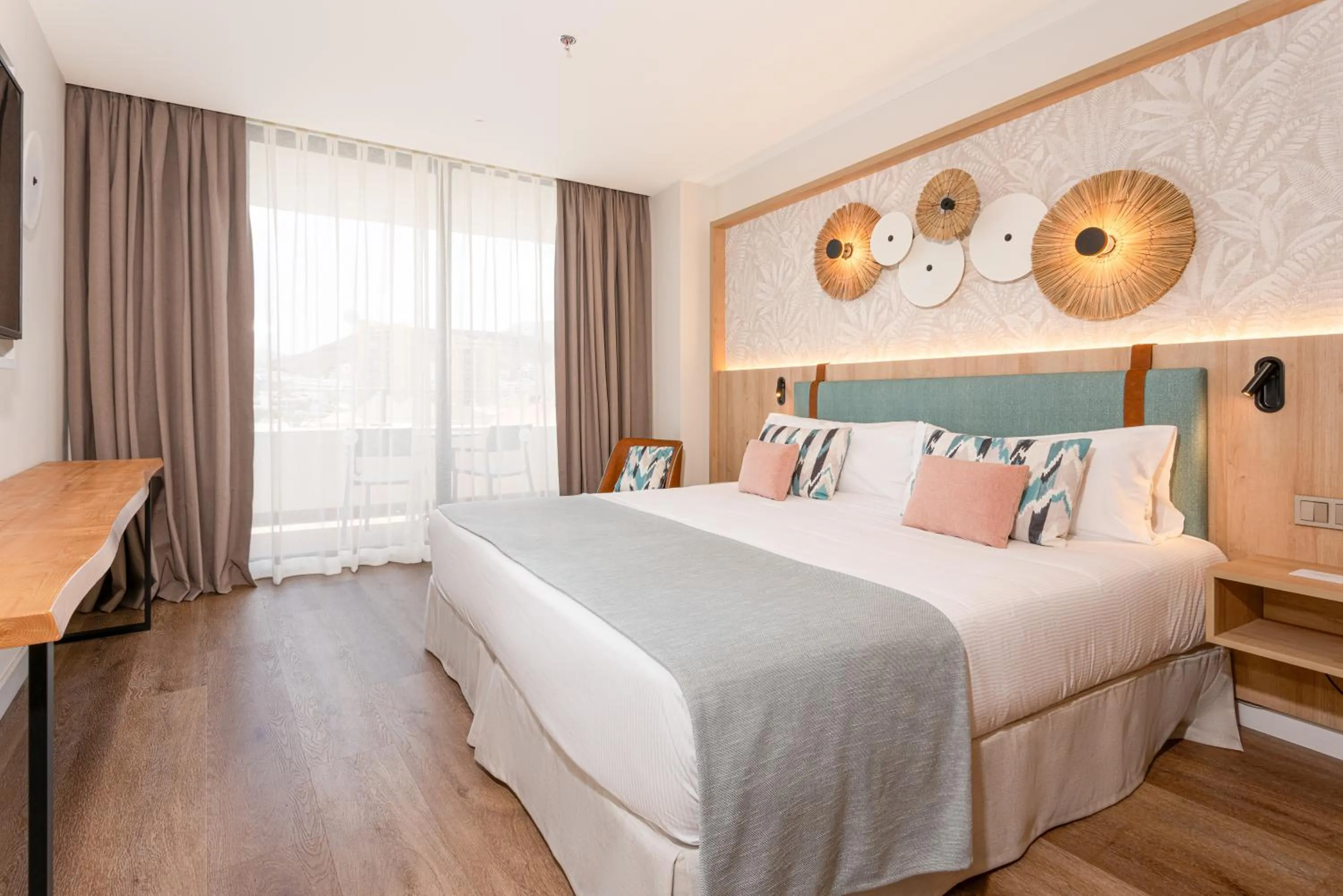 Bed in Mediterranean Palace