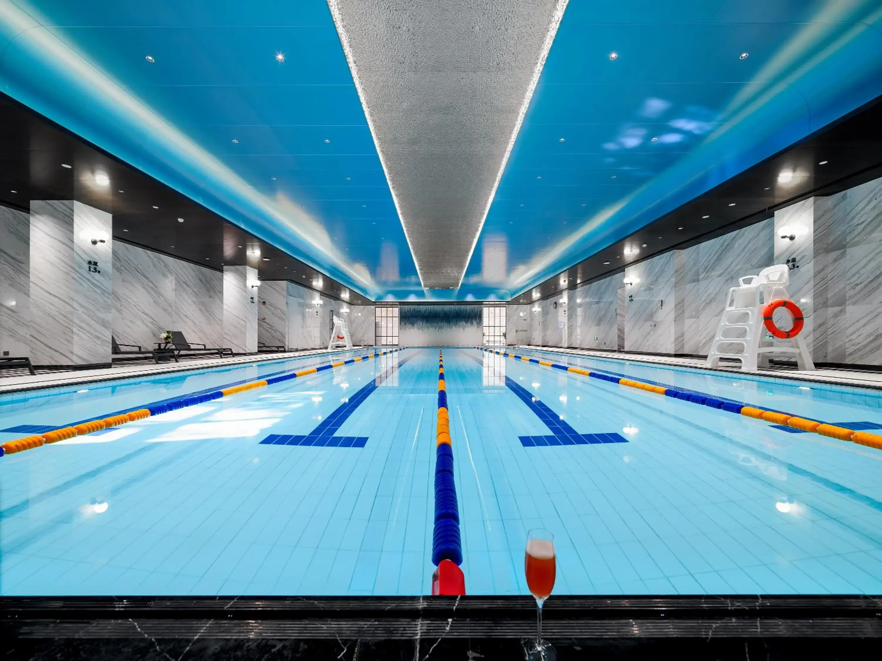 Swimming pool in Shanghai Donghu Hotel - Shanghai Style Garden House Swimming pool in Shanghai Donghu Hotel - Shanghai Style Garden House