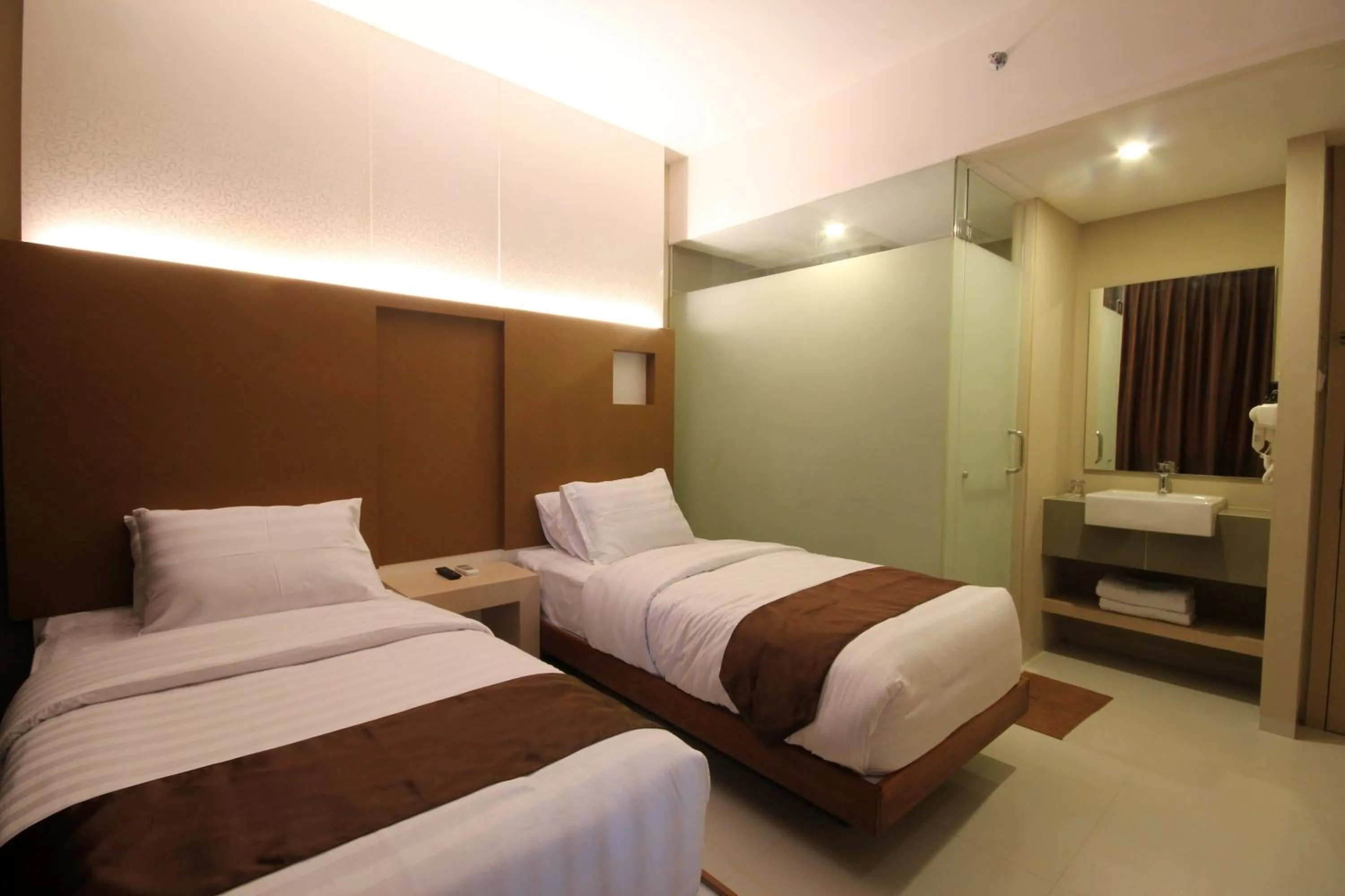 Bedroom, Bed in OS Hotel Airport Batam