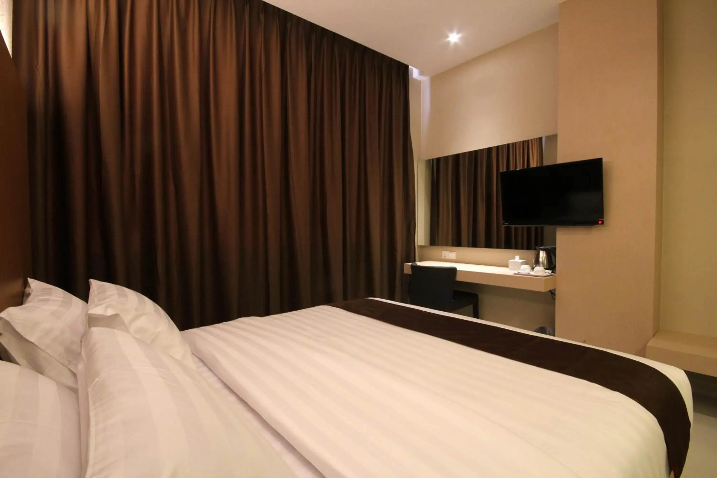 Bed in OS Hotel Airport Batam Bed in OS Hotel Airport Batam