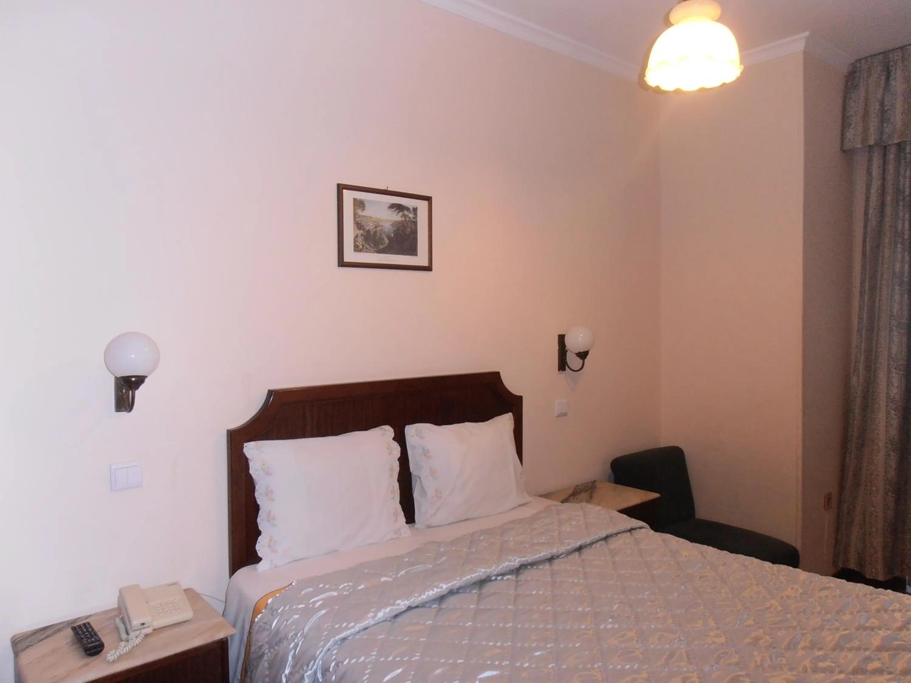 View (from property/room), Bed in Hotel S. Marino