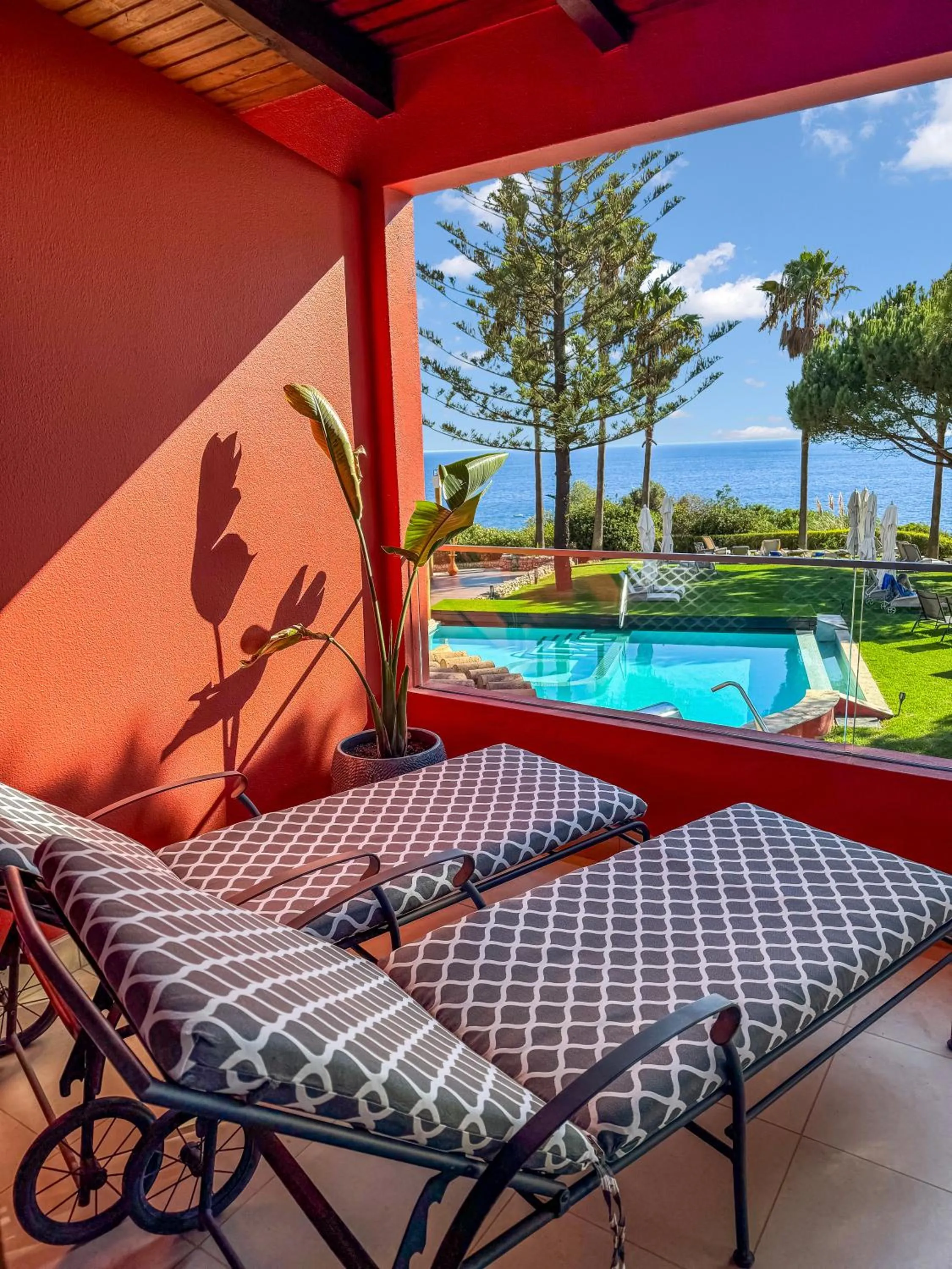 Pool view in Boutique Hotel Vivenda Miranda