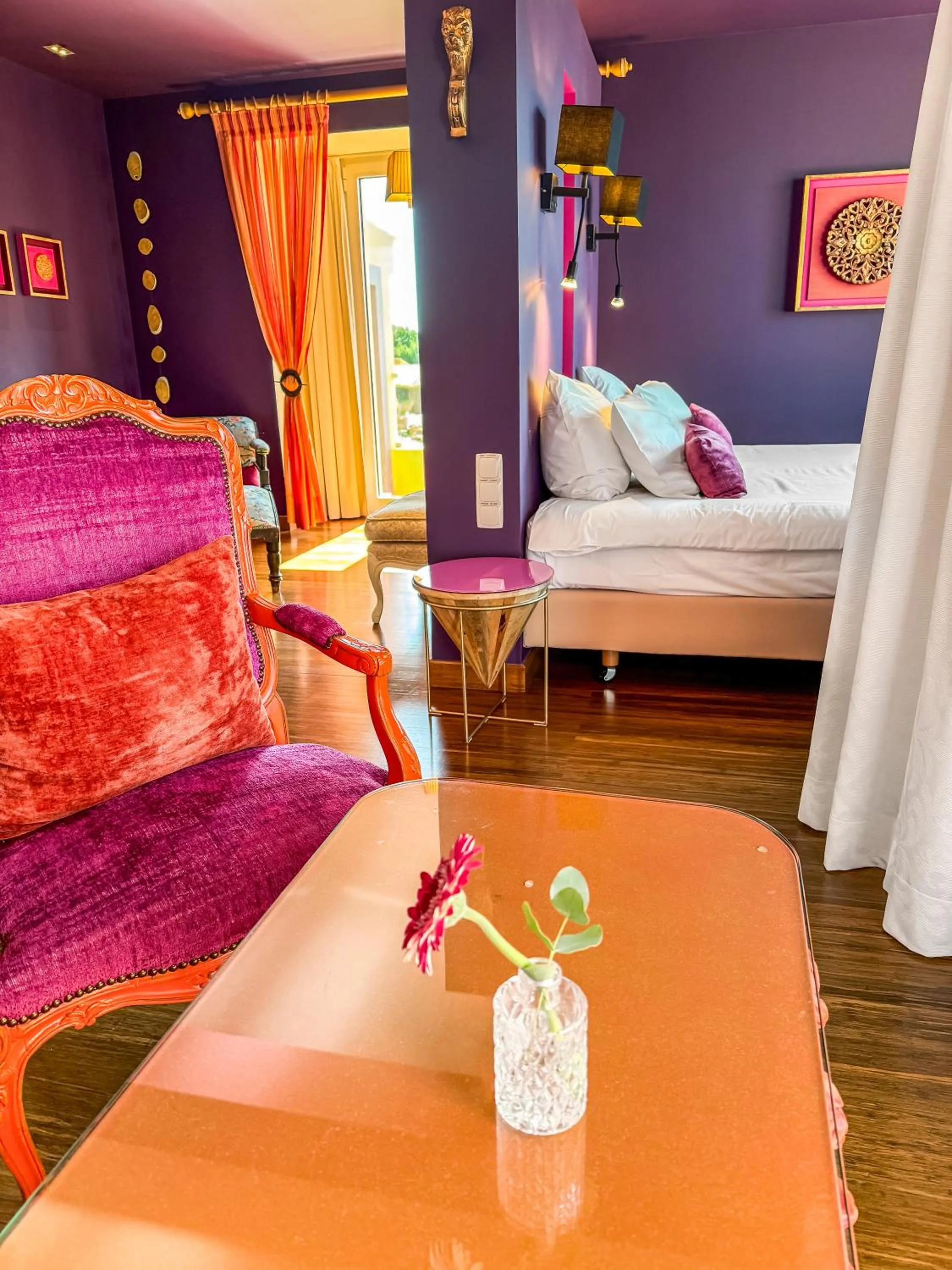 Bedroom, Bed in Boutique Hotel Vivenda Miranda