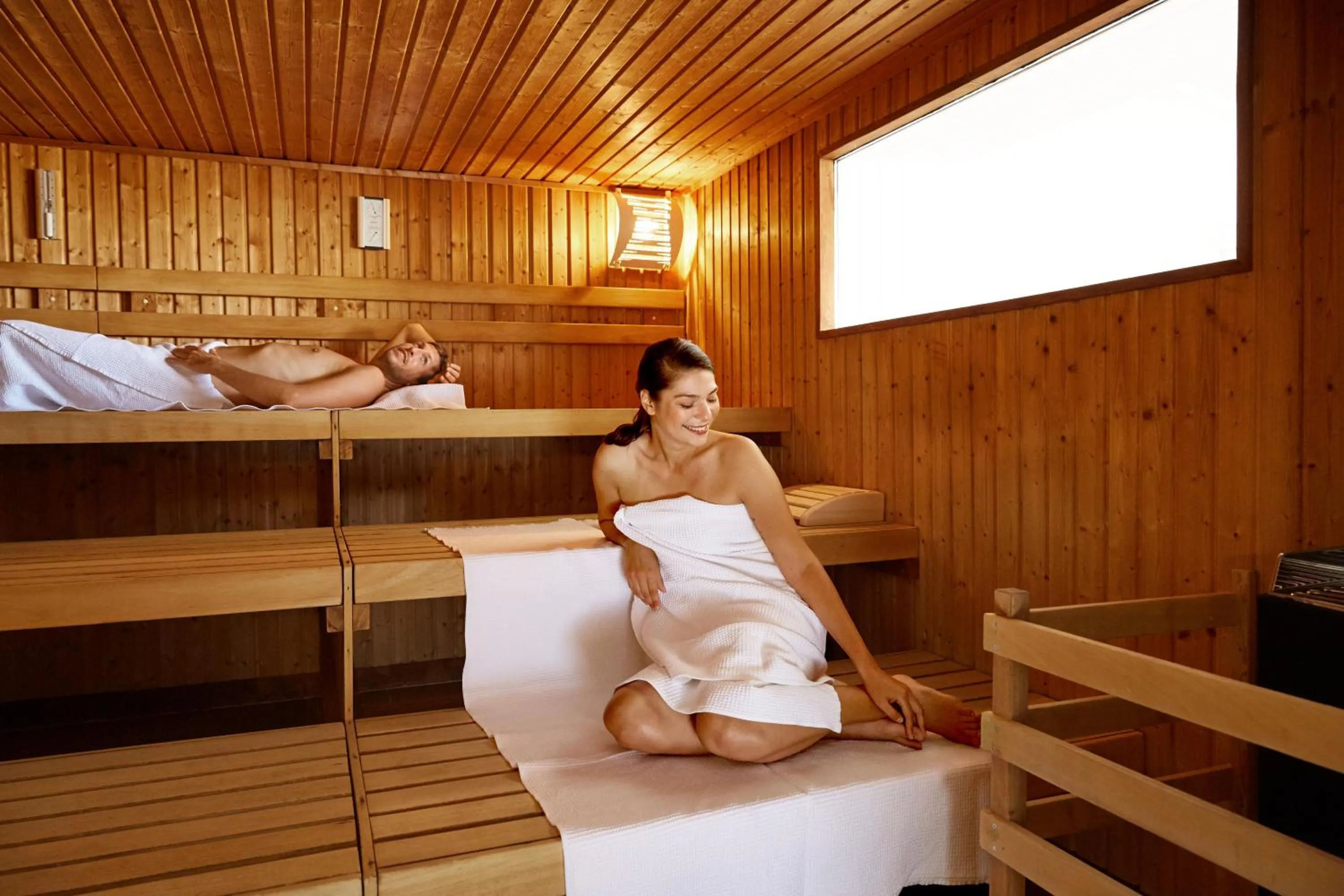 Sauna, Bed in ROBINSON KYLLINI BEACH - All Inclusive