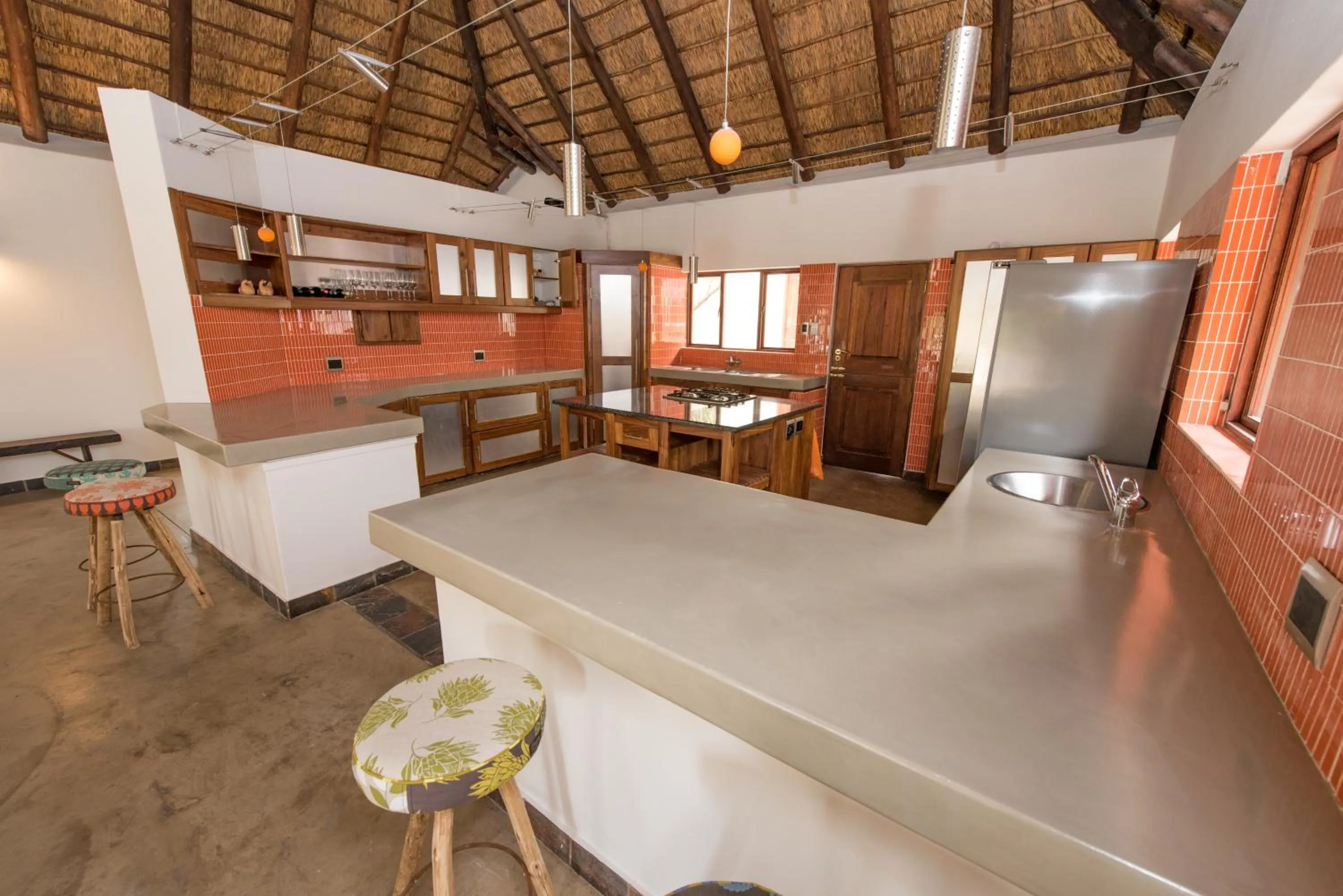 Kitchen or kitchenette in Unembeza Boutique Lodge & Spa