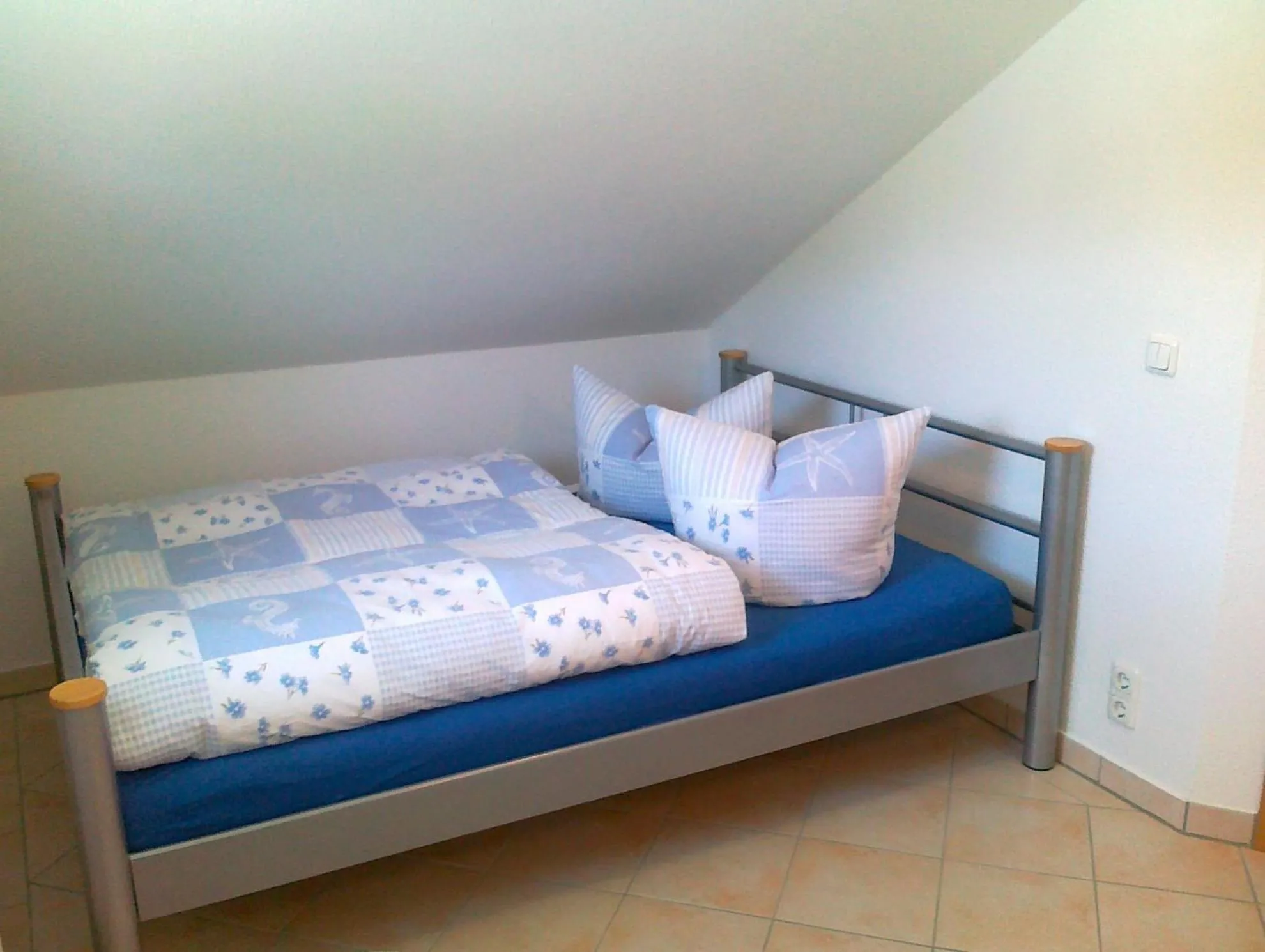 Bed in Dünenresidenz Karlshagen - Ferienwohnung Ginsterweg