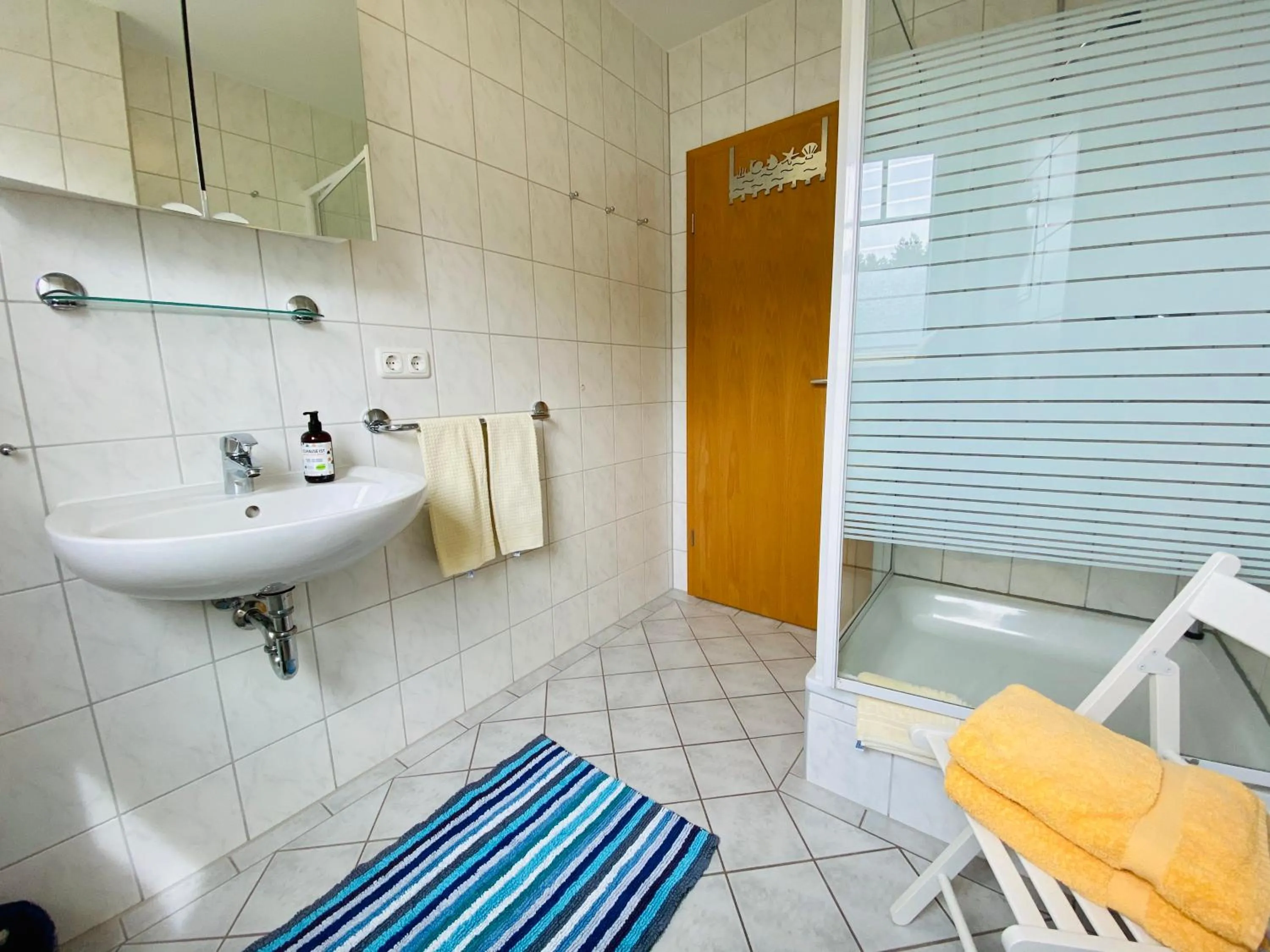 Shower in Dünenresidenz Karlshagen - Ferienwohnung Ginsterweg