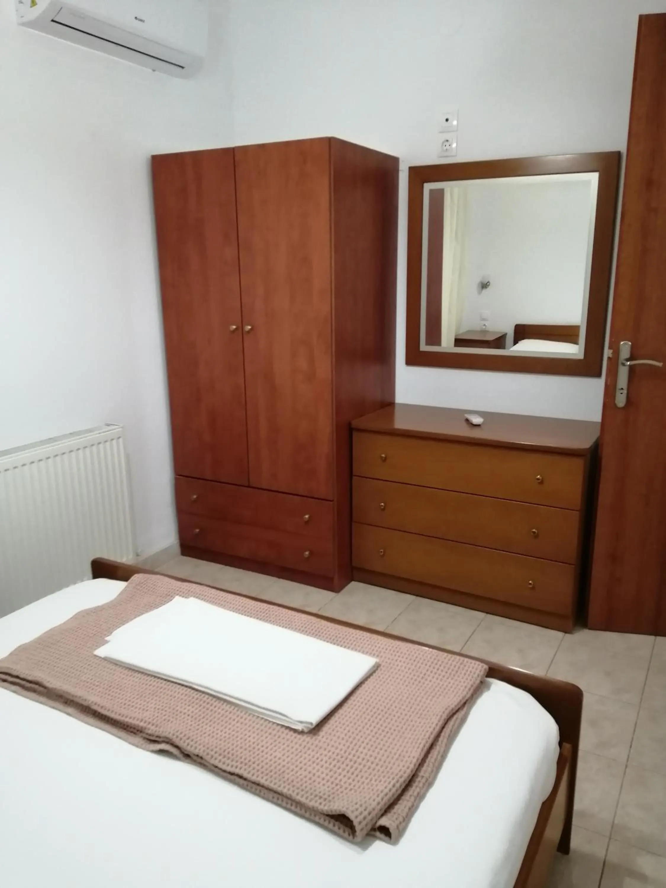 Bedroom, Bed in Irini Apartments