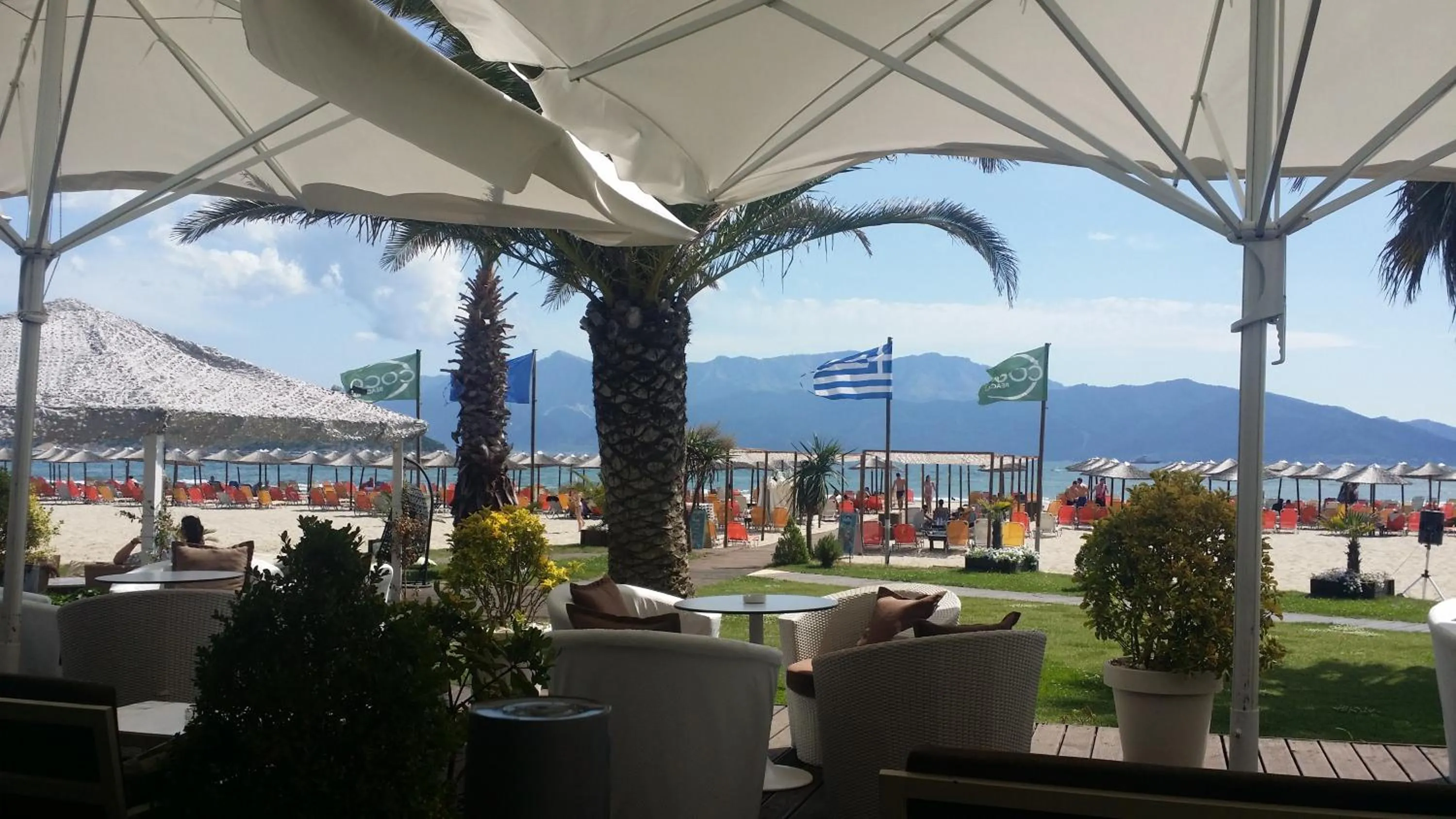 Beach in Irini Apartments
