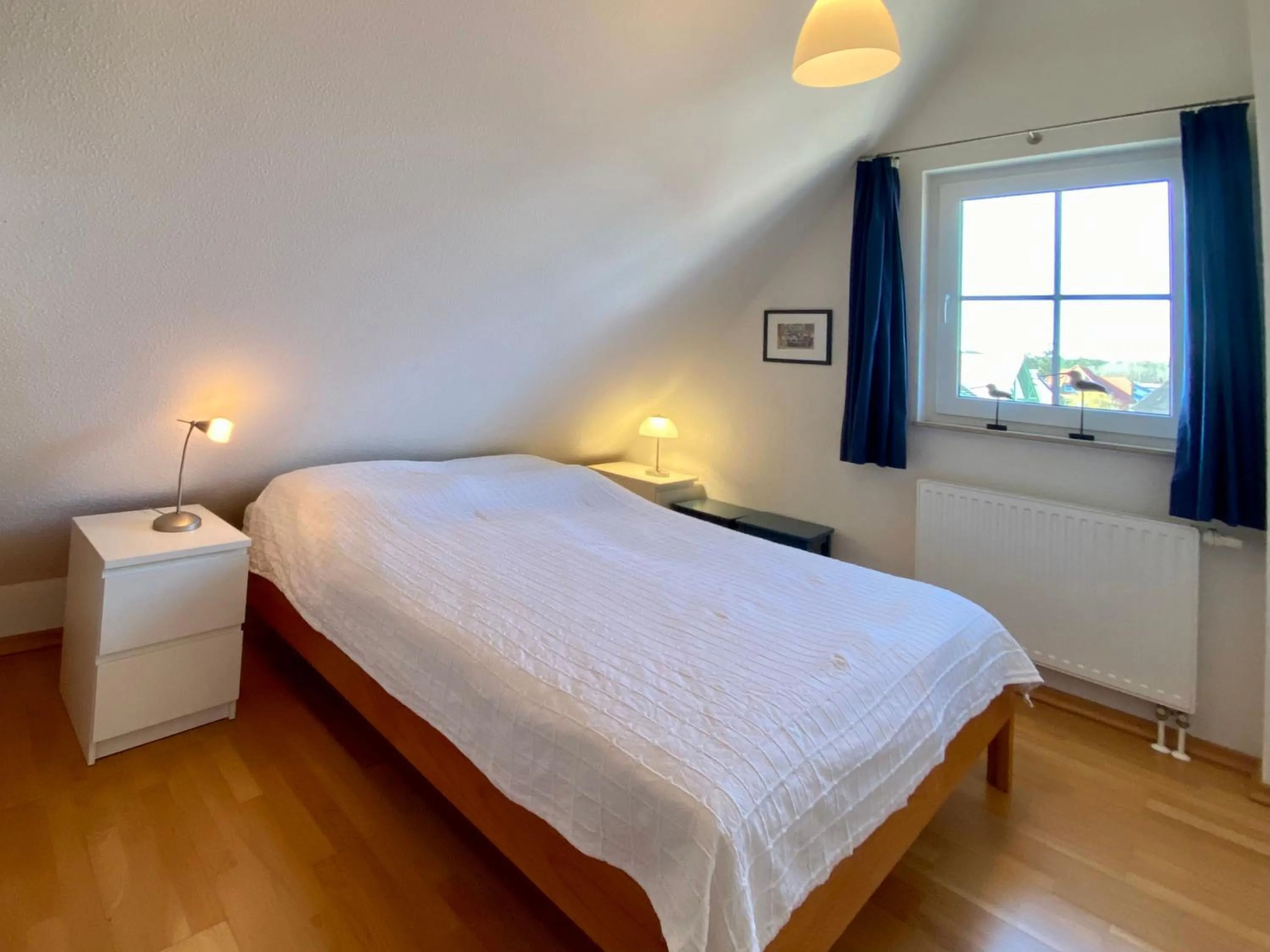 Bed in Dünenresidenz Karlshagen - Ferienwohnung Lindenweg 8b