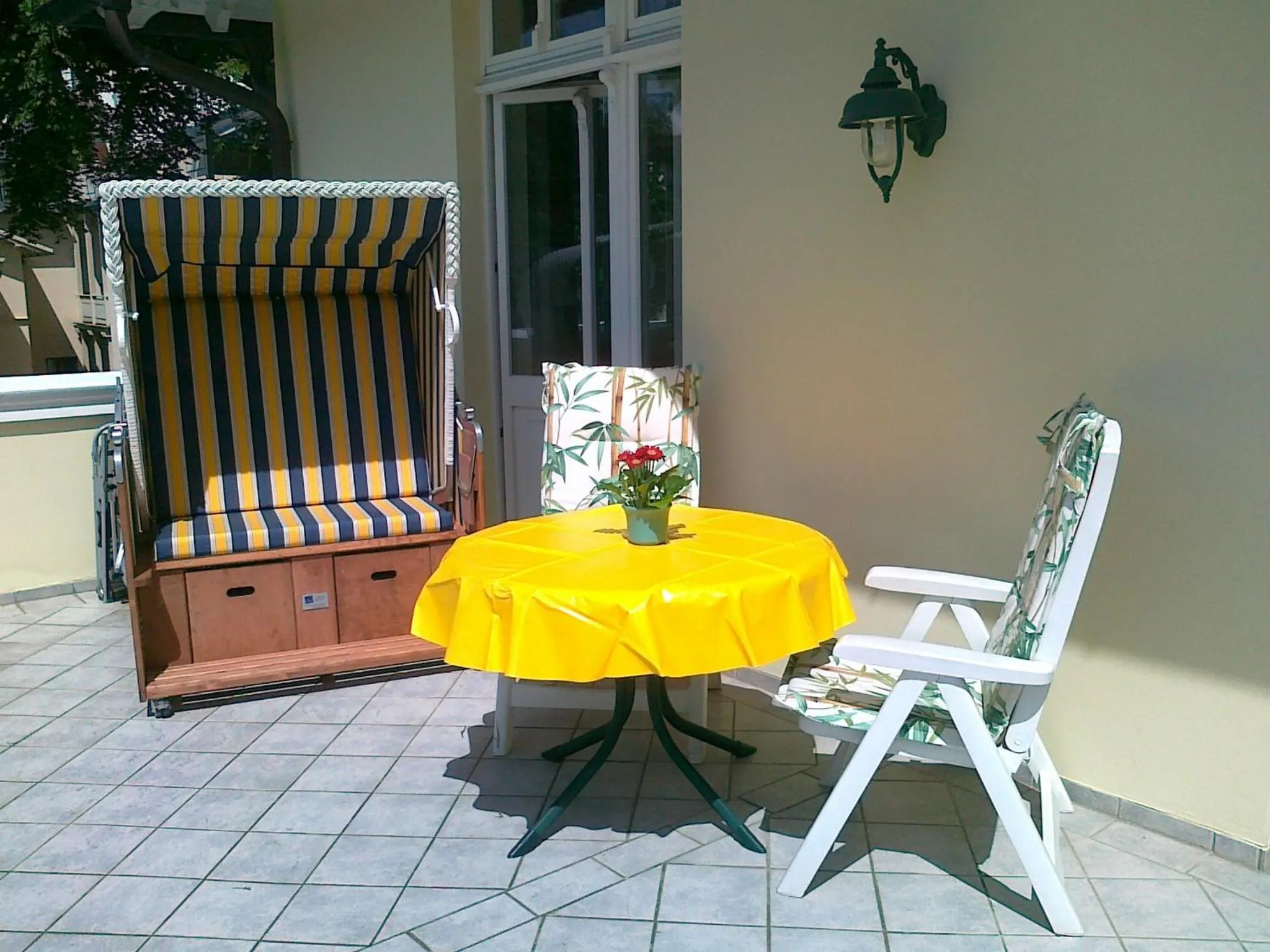 Balcony/Terrace in Villa Caprivi - 6