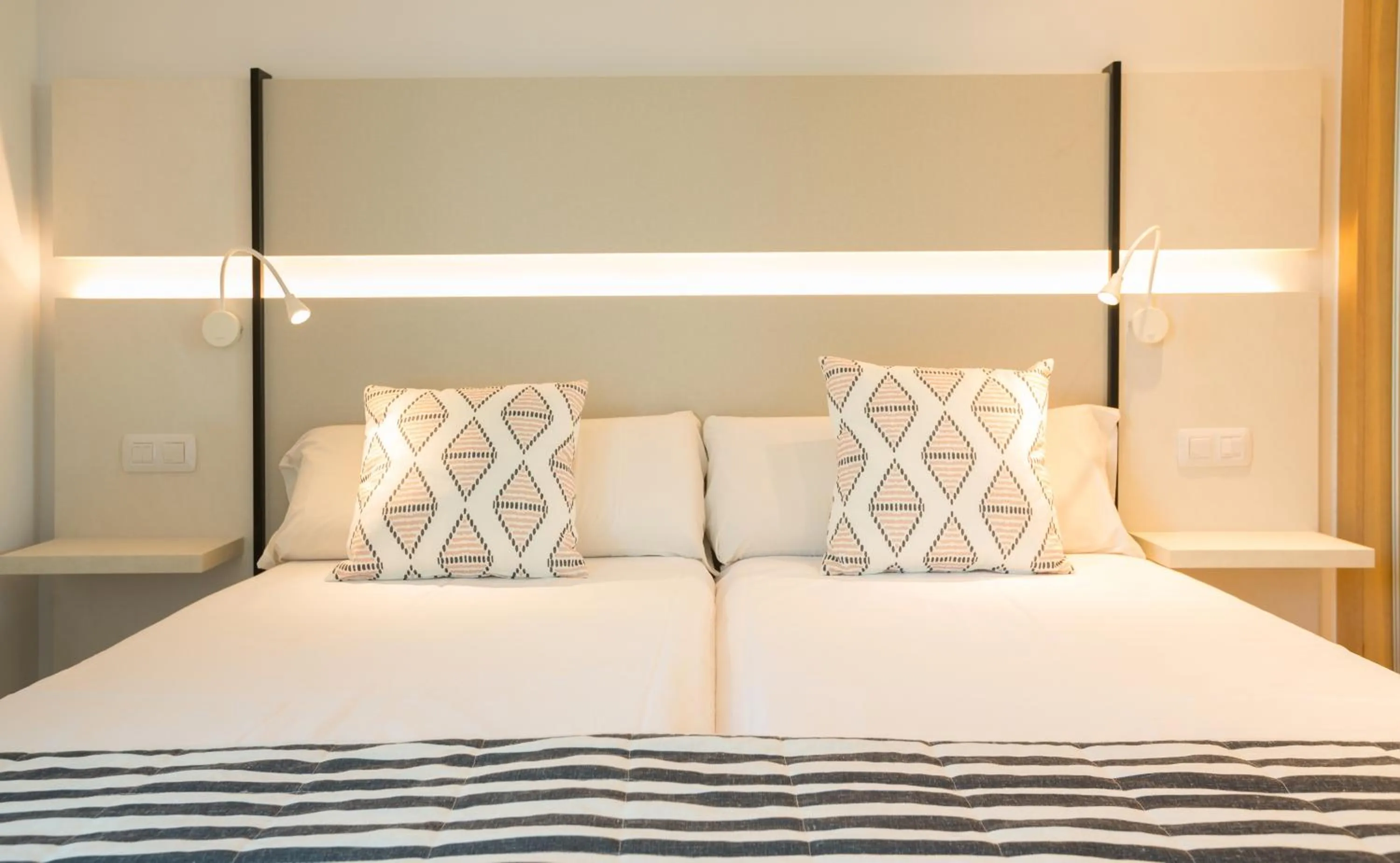 Bedroom, Bed in Bungalows Doña Rosa