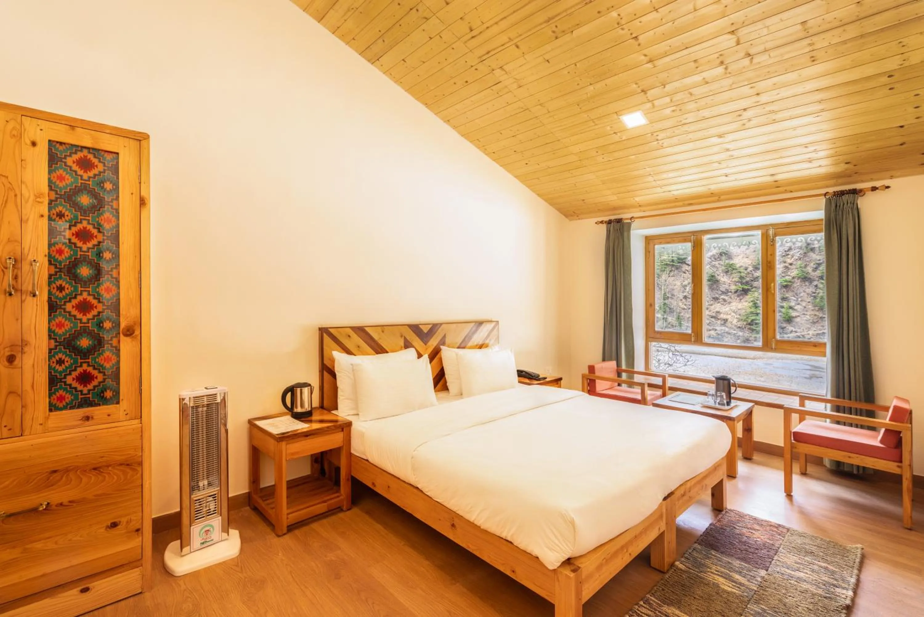 Bed in Prakriti-The Retreat