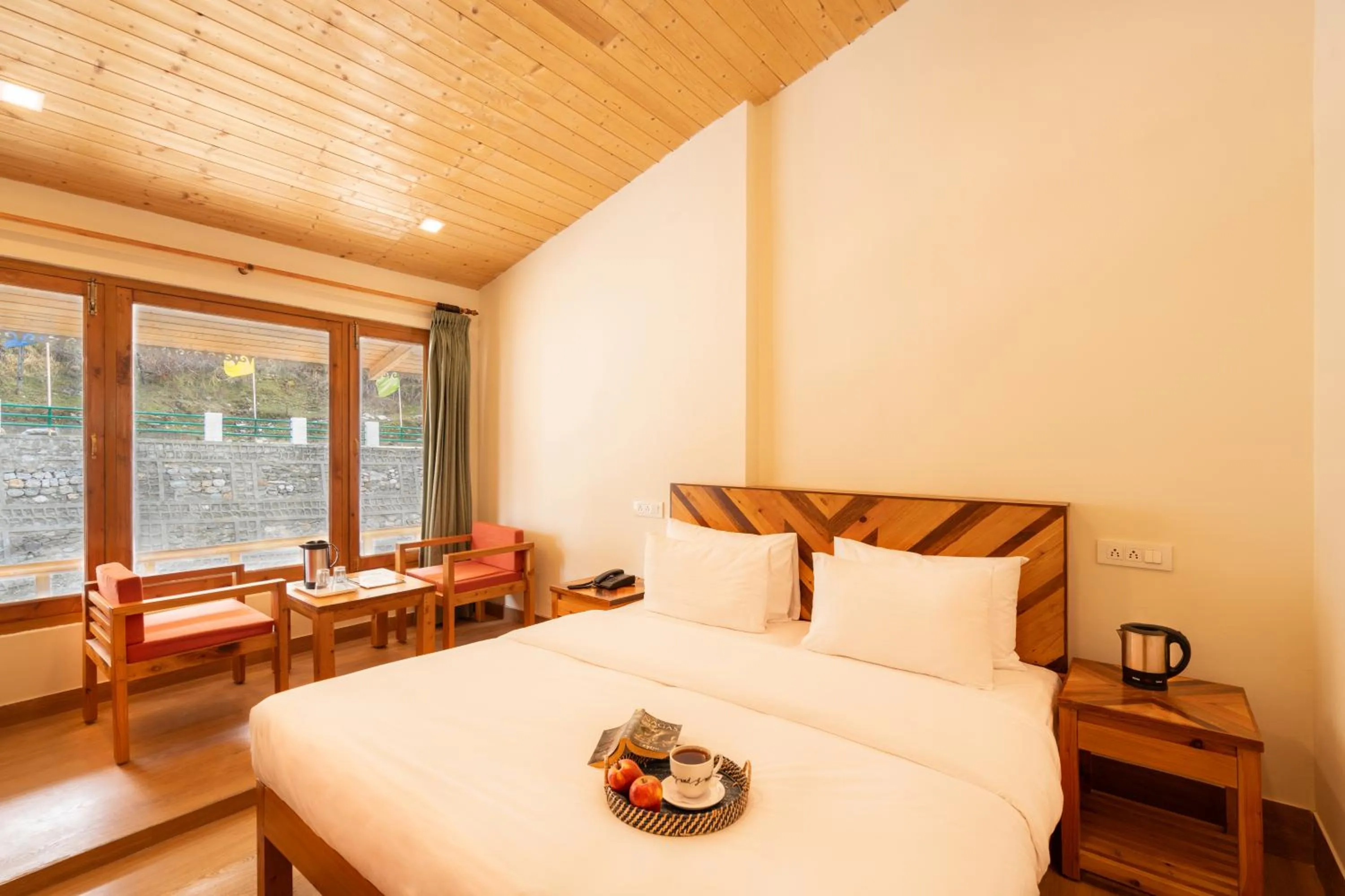 Bed in Prakriti-The Retreat