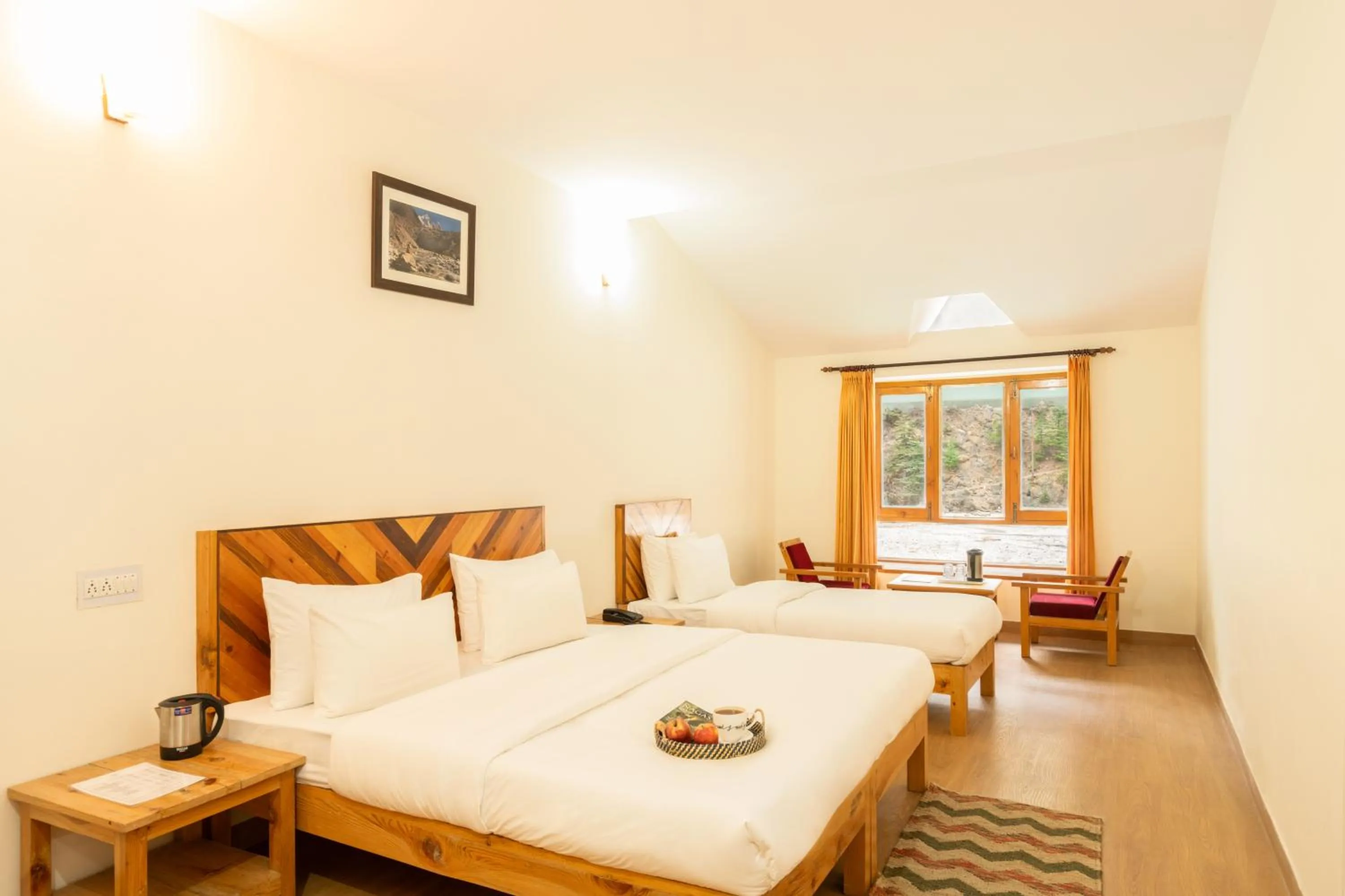 Bed in Prakriti-The Retreat