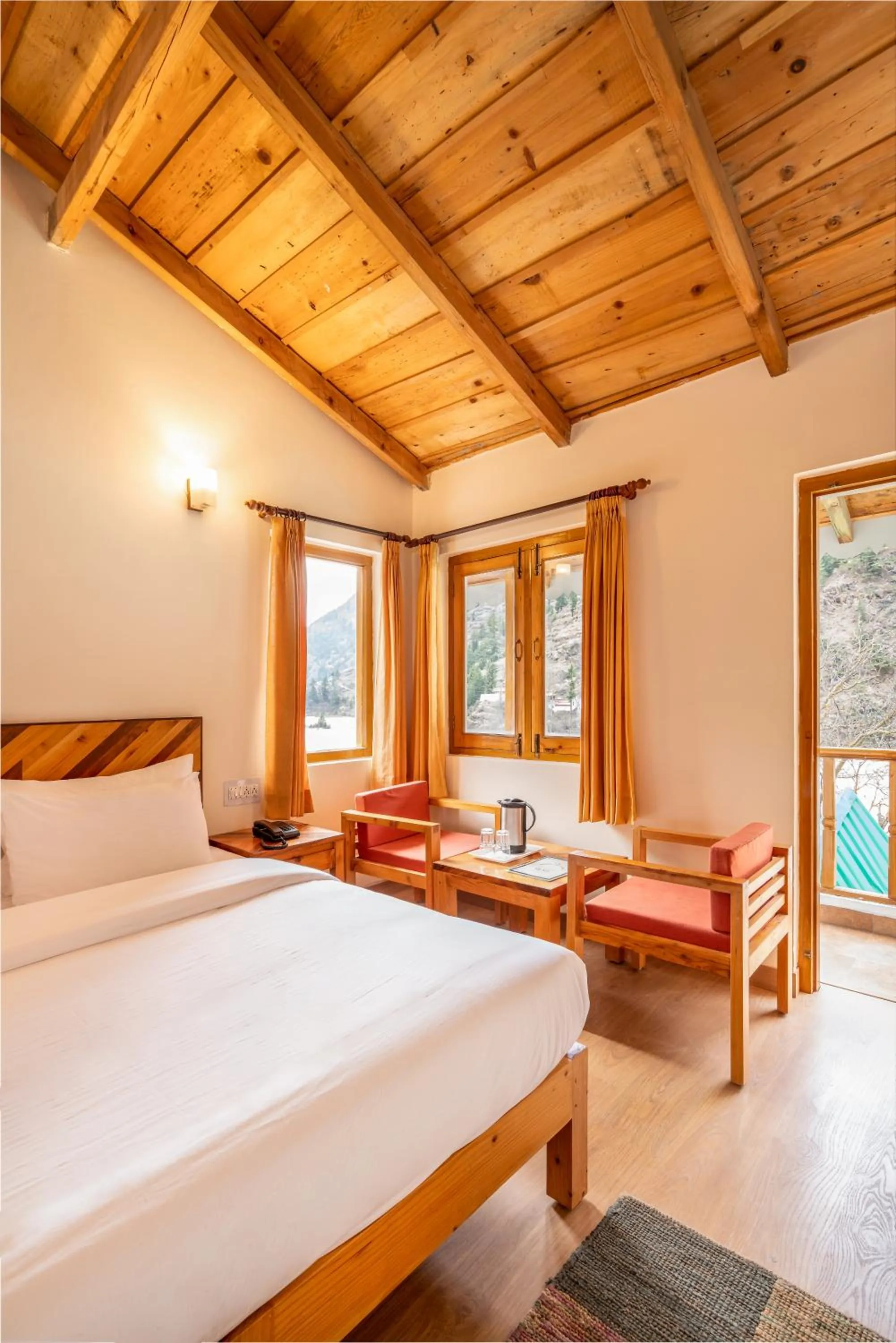 Bed in Prakriti-The Retreat