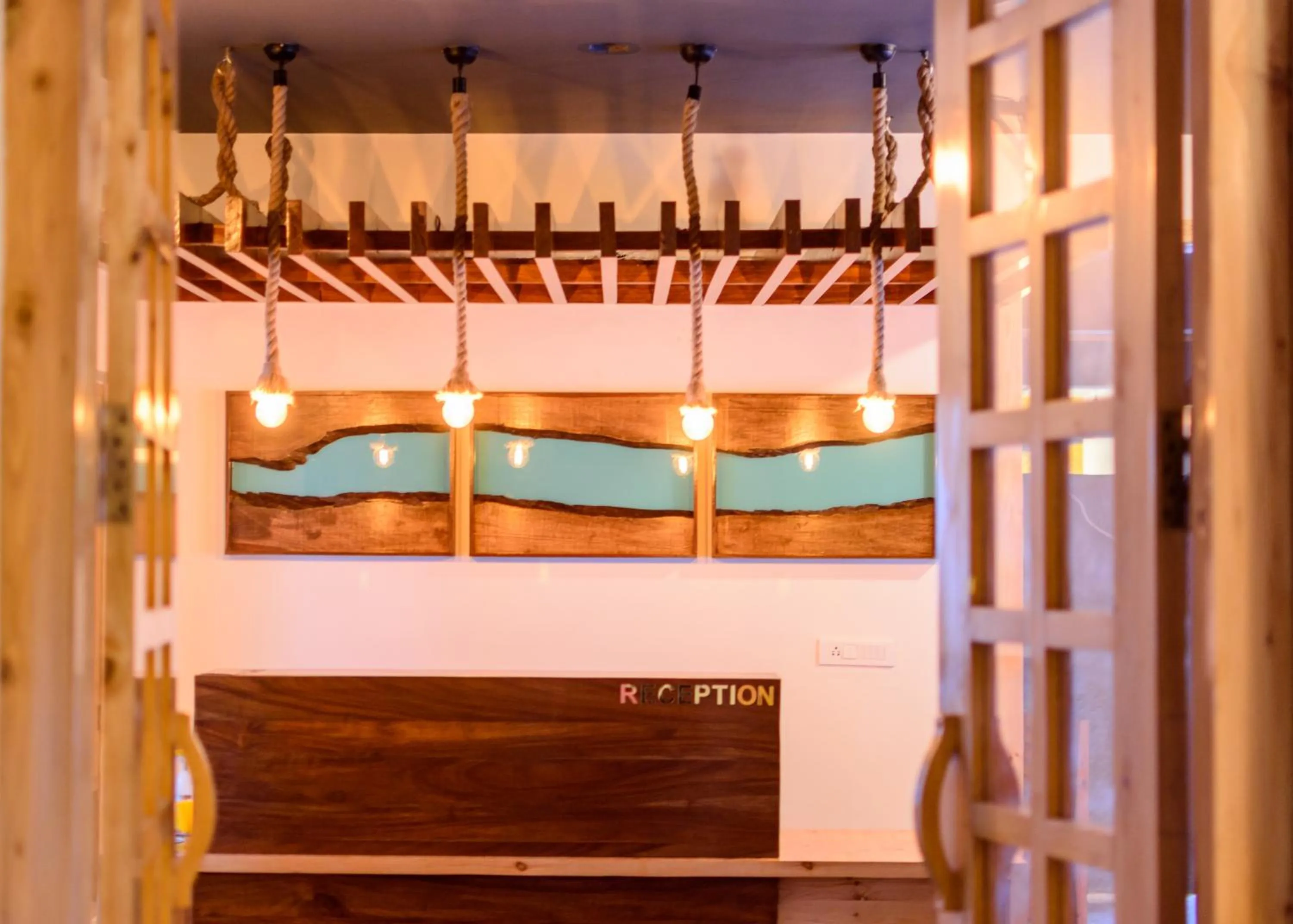 Lobby or reception in Prakriti-The Retreat