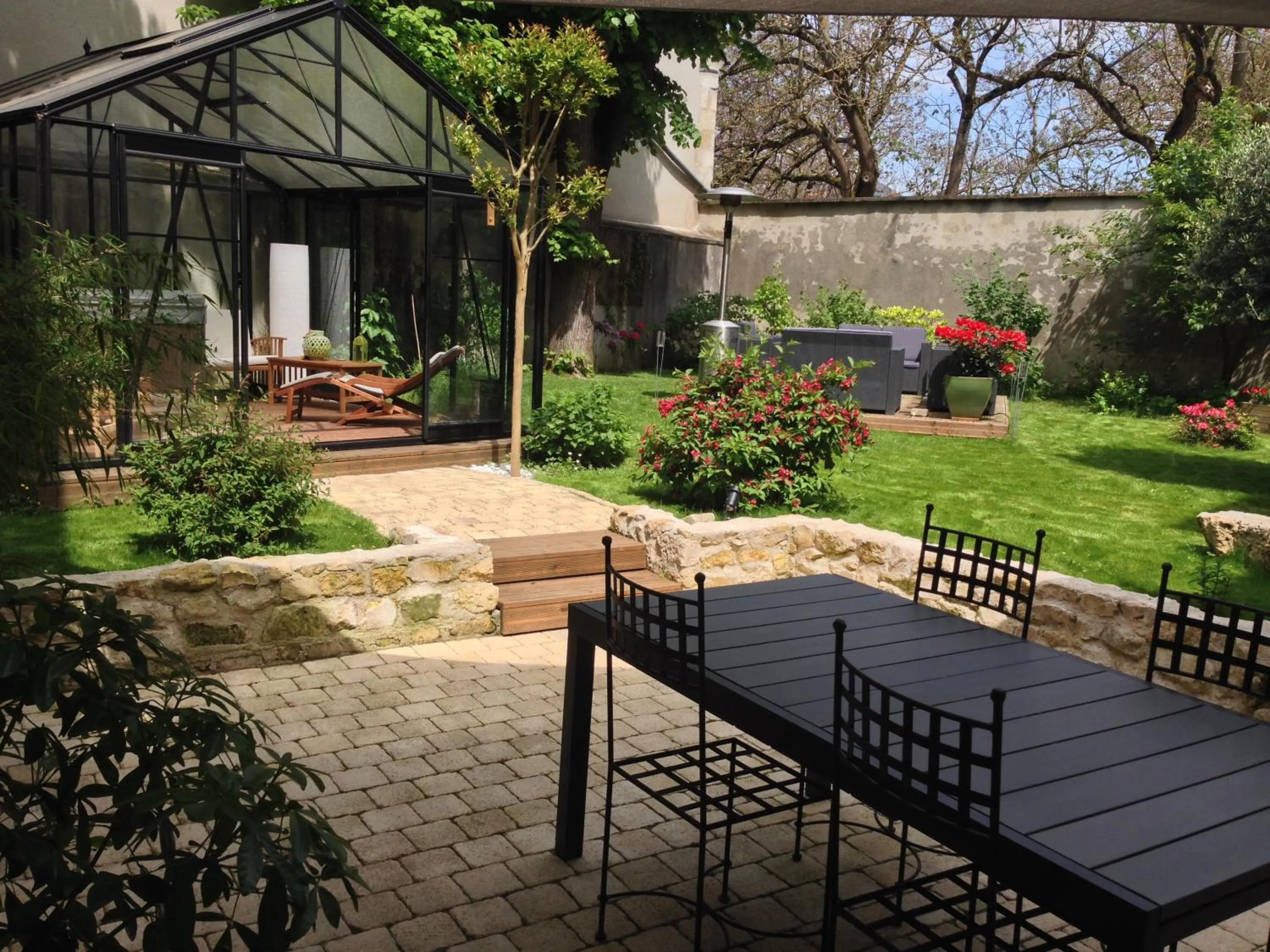 Garden in Maison Colladon