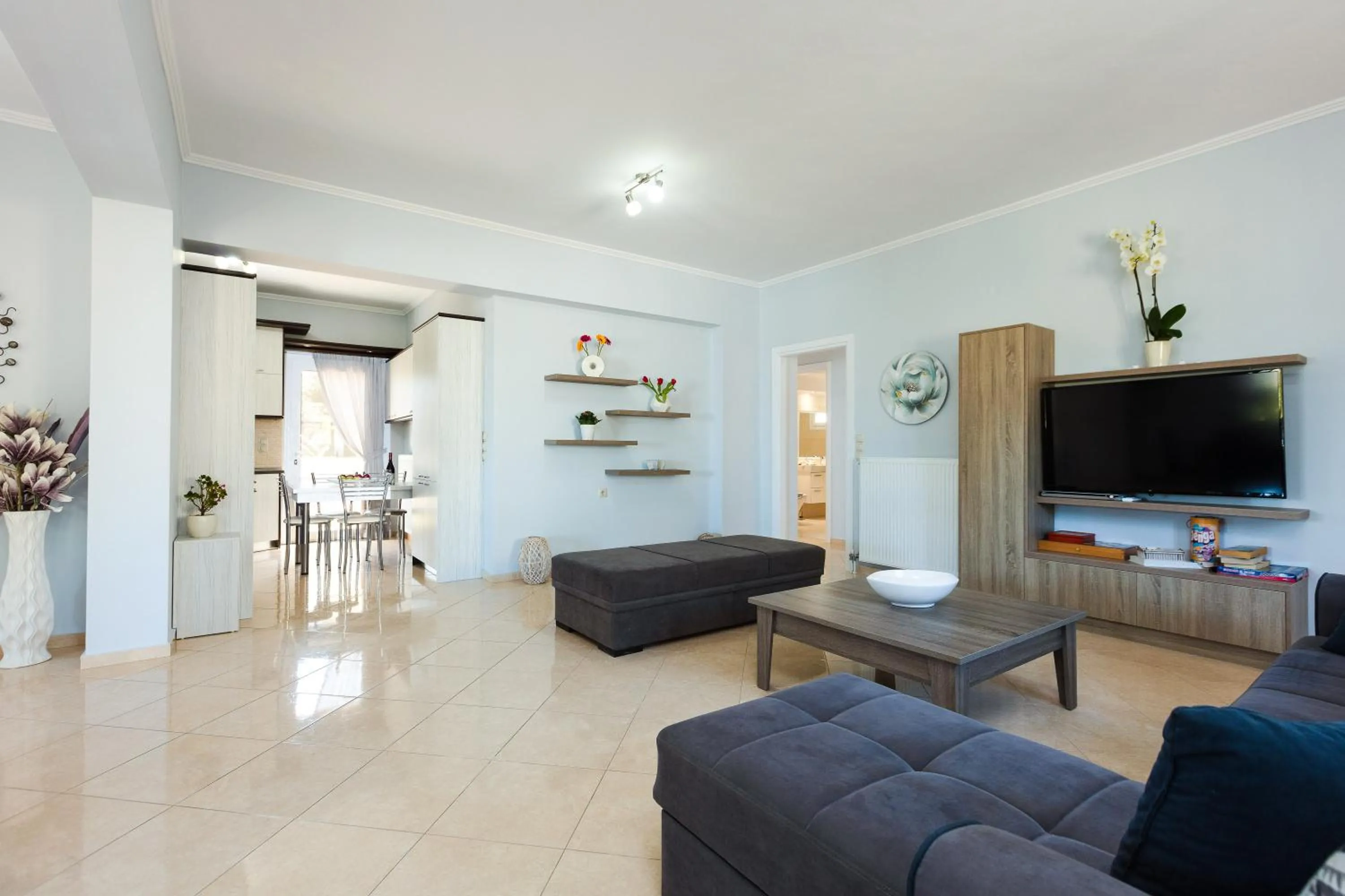TV and multimedia in Lilium Villa, a Family Nature Escape with Pool, By ThinkVilla