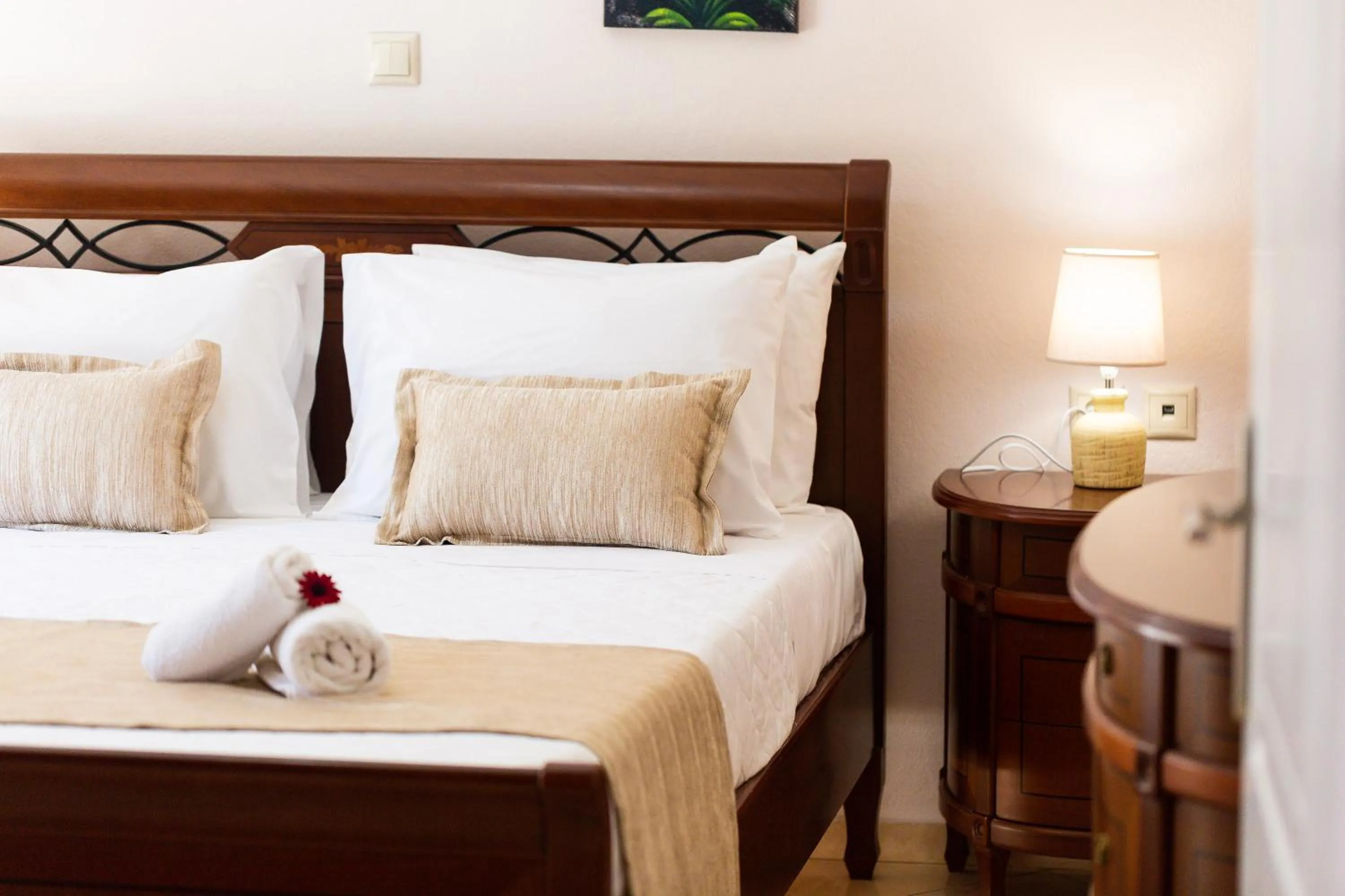 Bed in Lilium Villa, a Family Nature Escape with Pool, By ThinkVilla