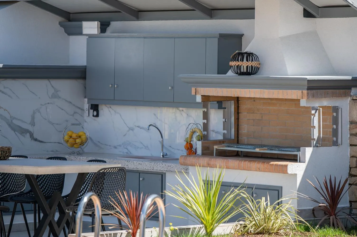 BBQ facilities in Lilium Villa, a Family Nature Escape with Pool, By ThinkVilla