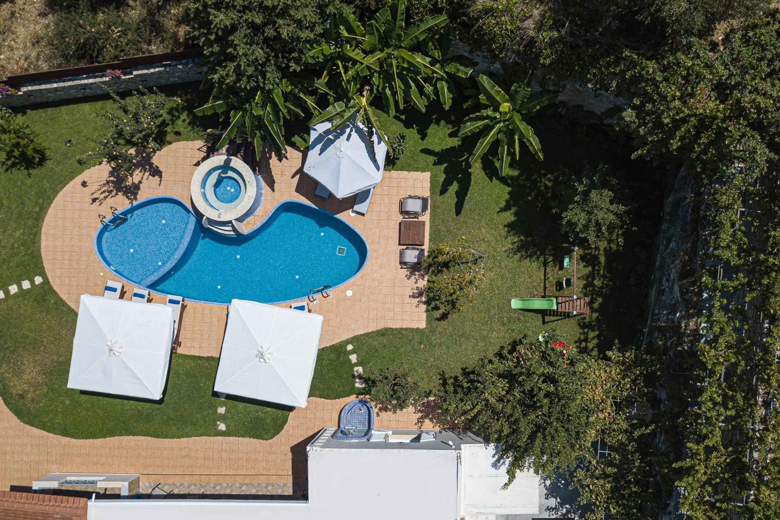 Swimming pool in Lilium Villa, a Family Nature Escape with Pool, By ThinkVilla