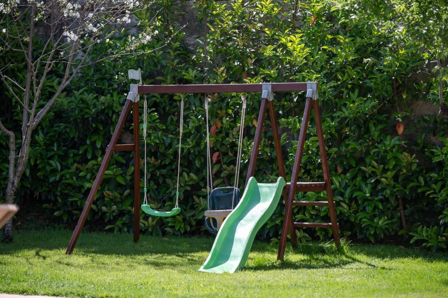 Children play ground in Lilium Villa, a Family Nature Escape with Pool, By ThinkVilla