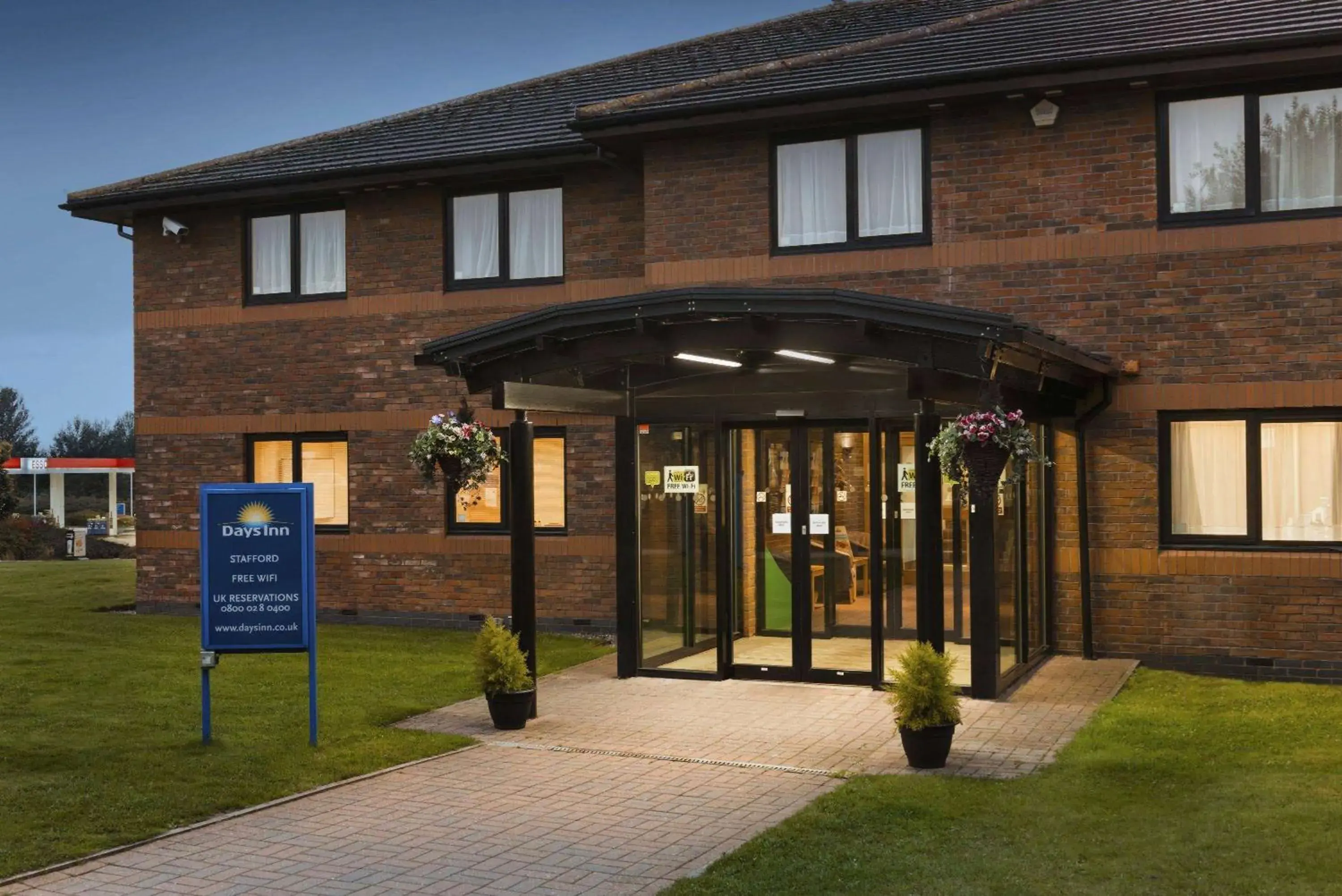 Property building in Days Inn Stafford Property building in Days Inn Stafford