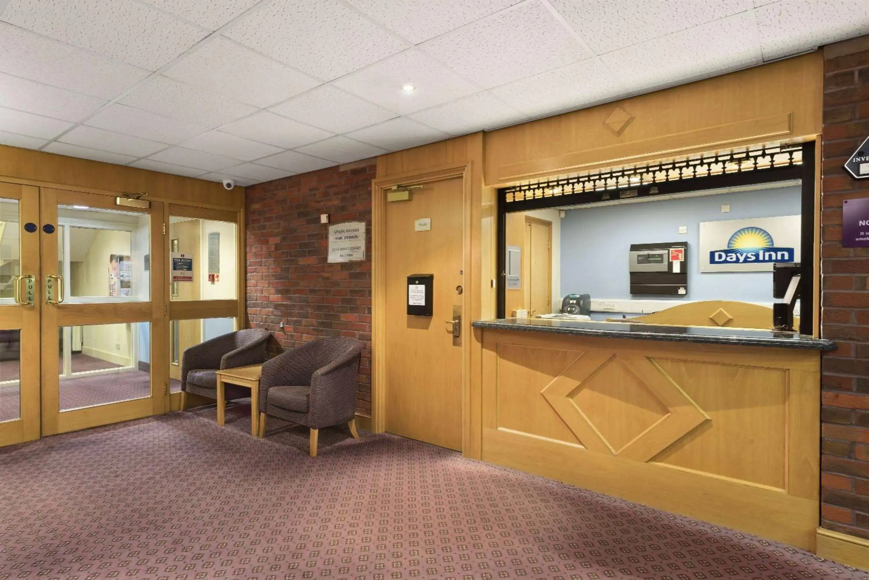 Lobby or reception in Days Inn Stafford Lobby or reception in Days Inn Stafford