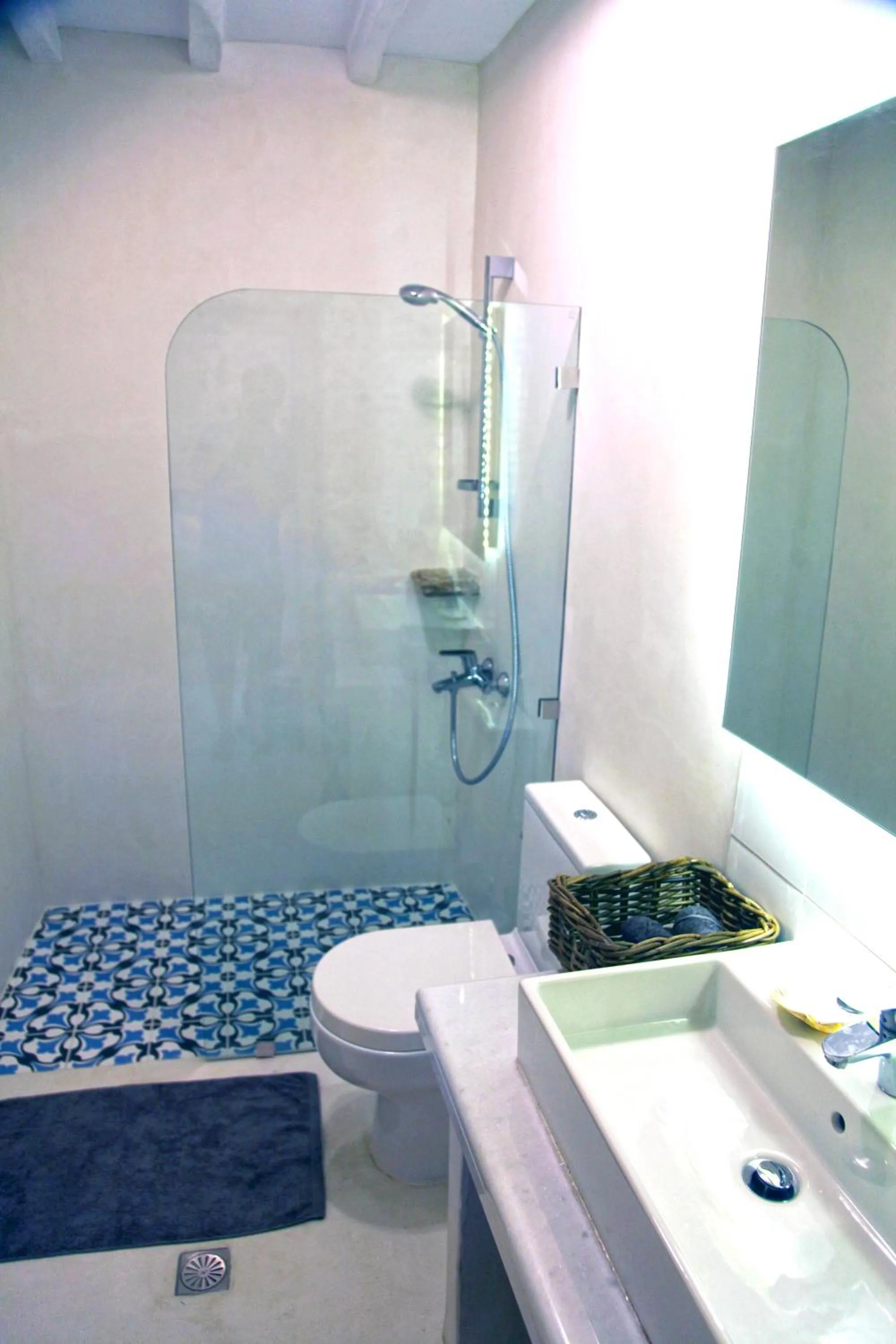 Bathroom in Good Life Greece Eco Villas