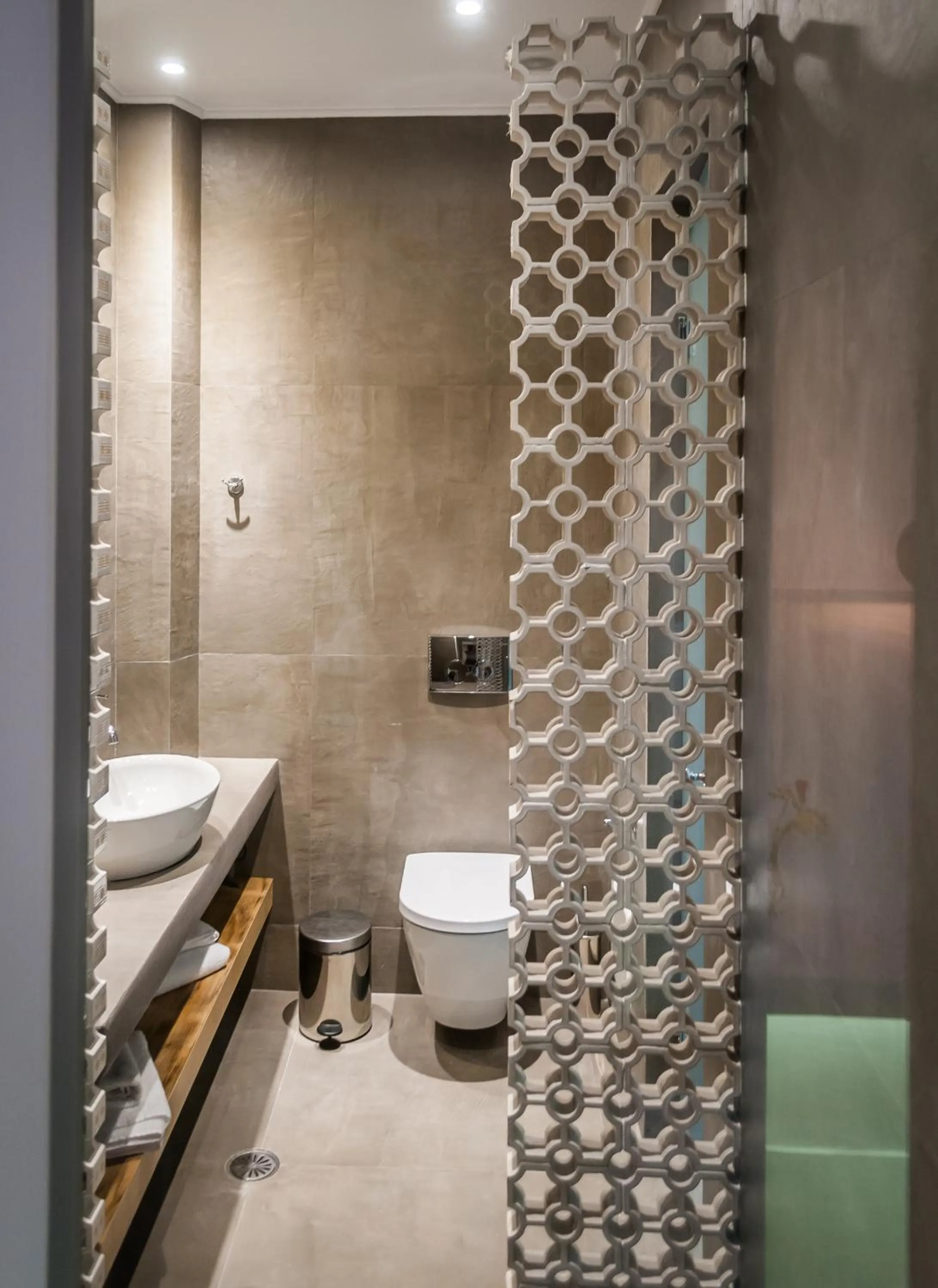 Bathroom in Vilos Suites