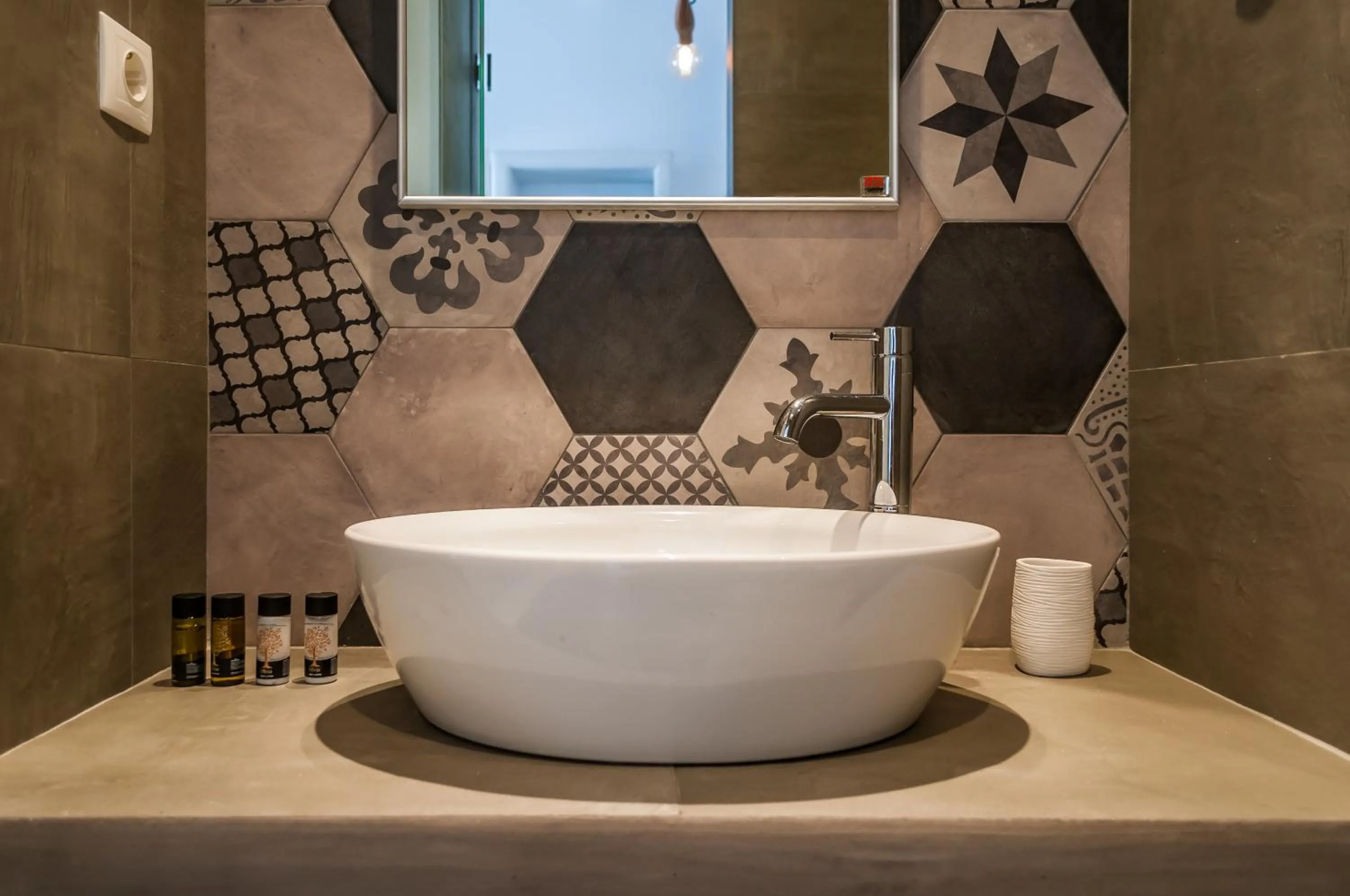 Bathroom in Vilos Suites