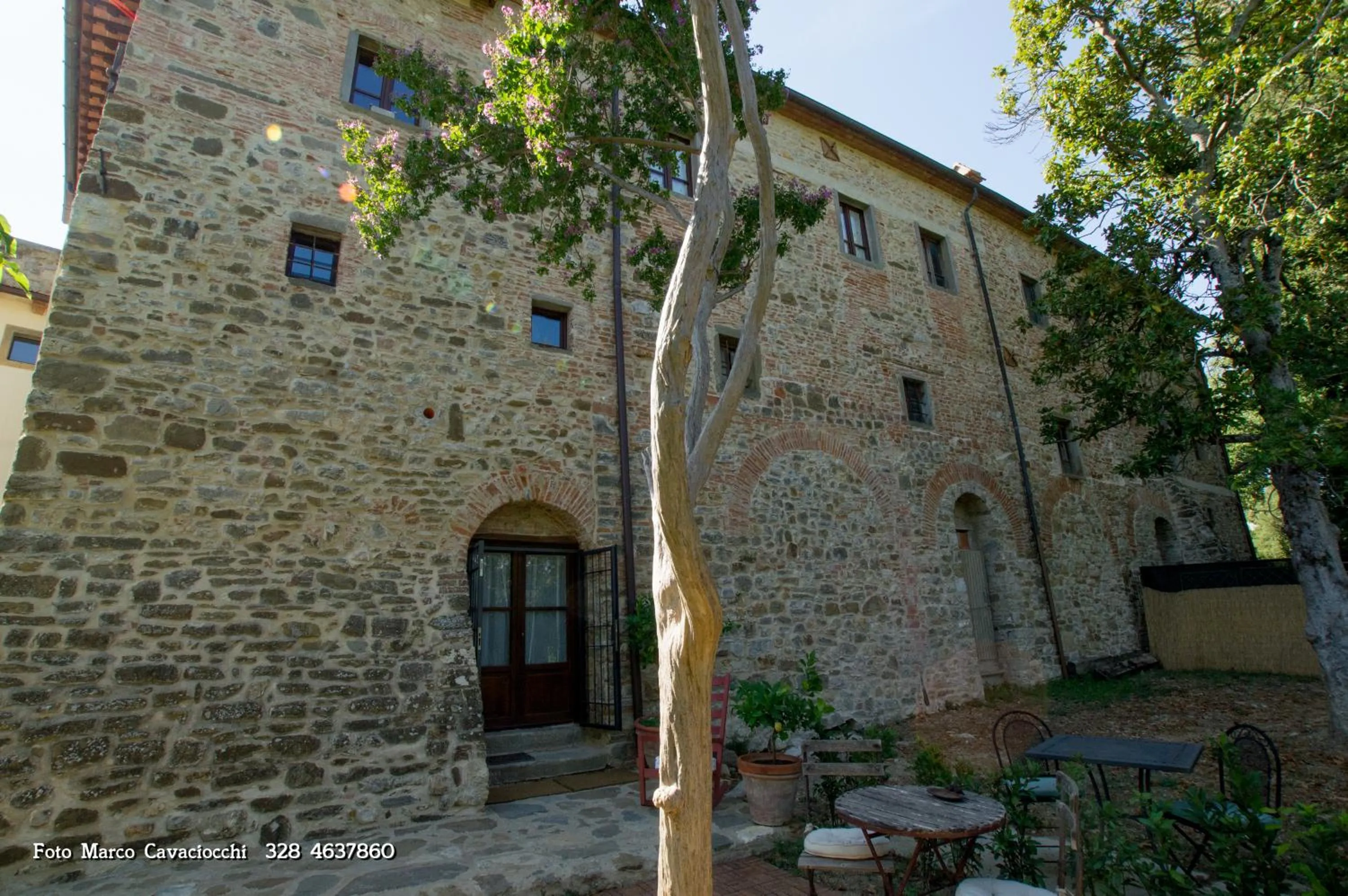 Facade/entrance in Il Bosso di Toscana